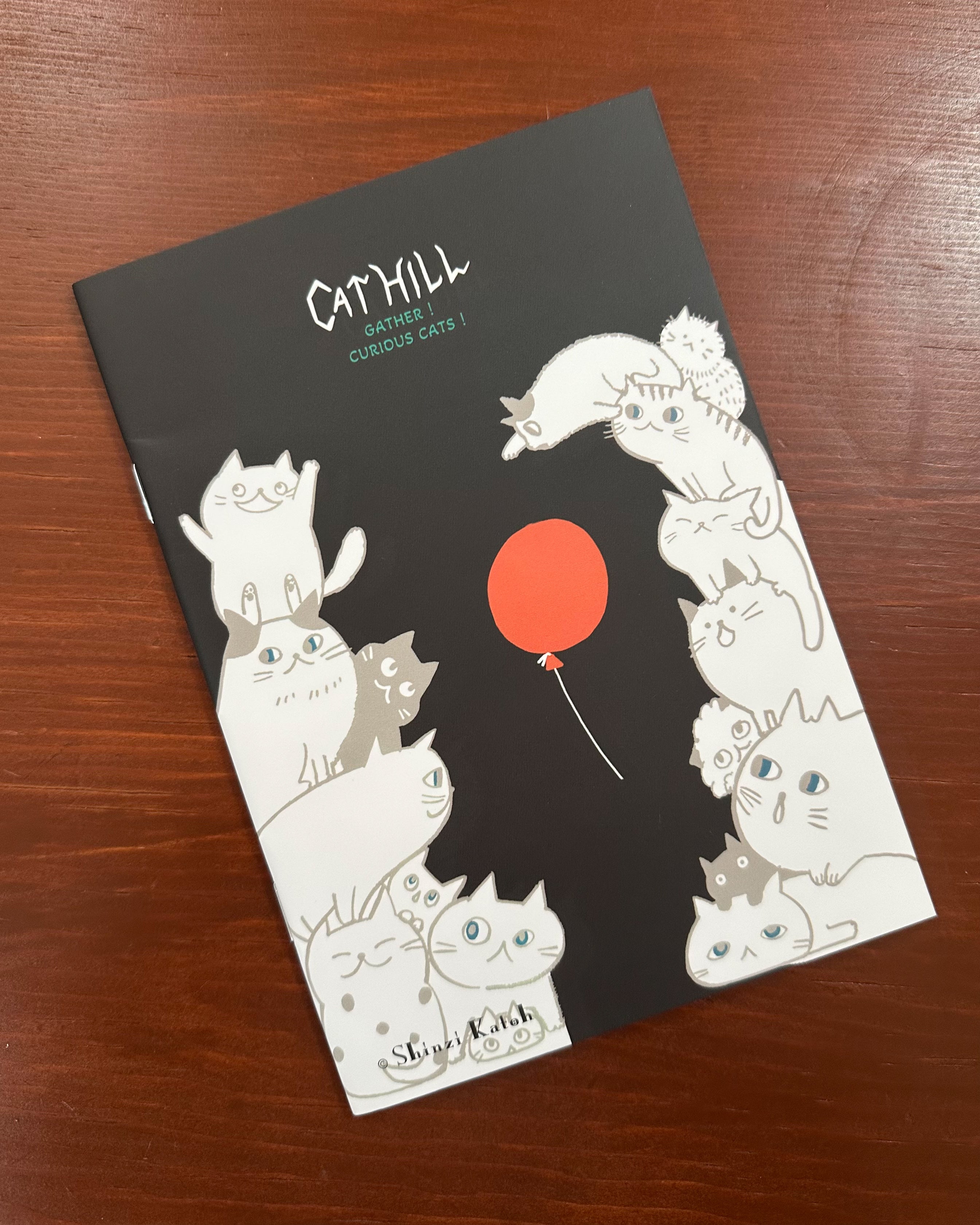 Shinzi Katoh B6 Notebook / Cat Hill / Black