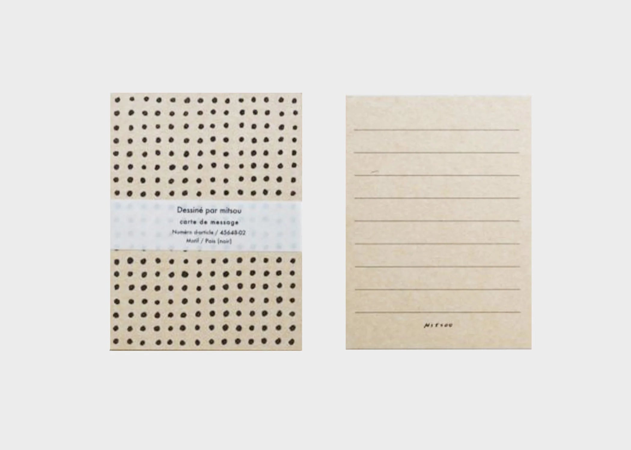 Classiky Mitsou Cards / Black Dot