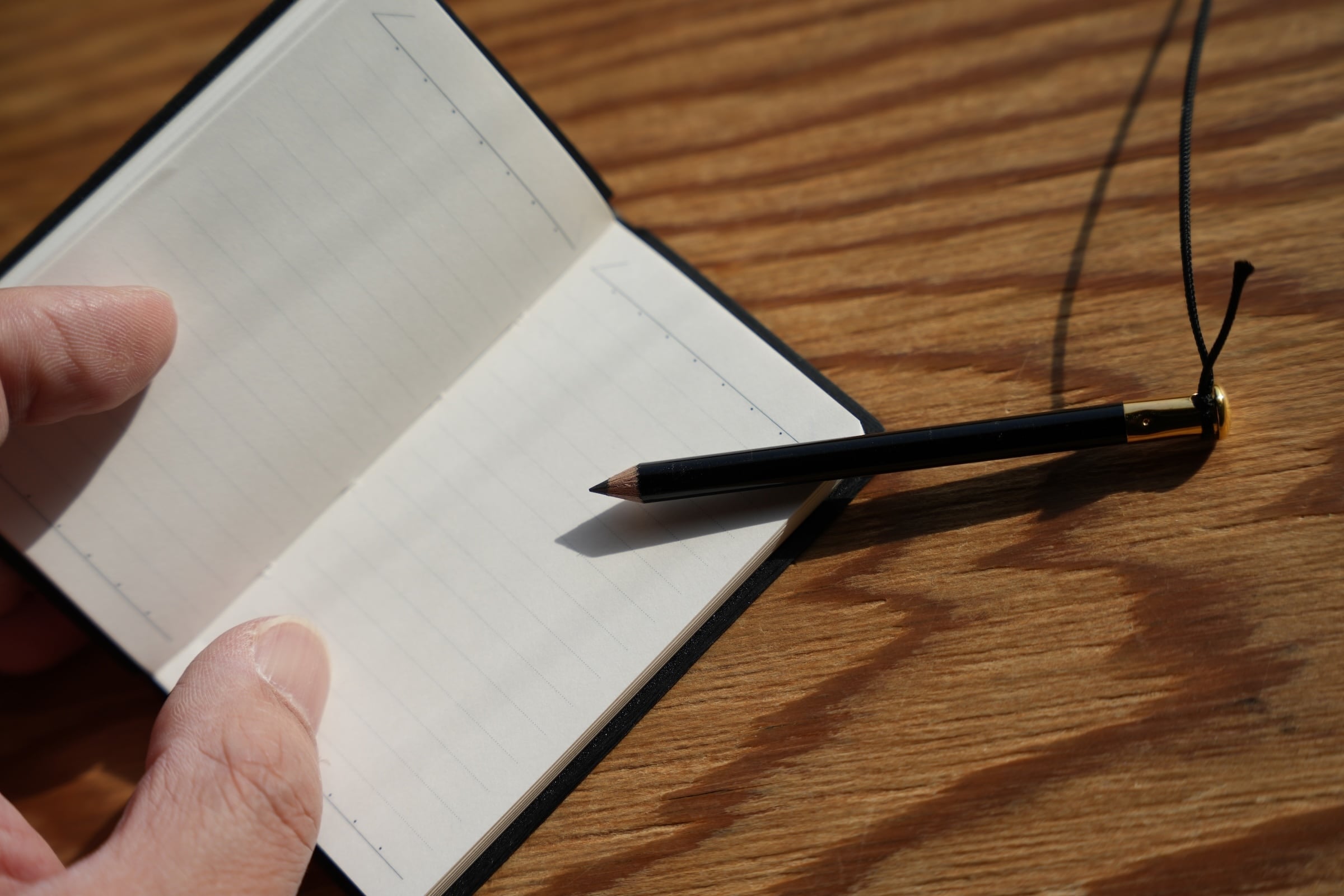 Jet Ace Notebook with Pencil / Three Sizes