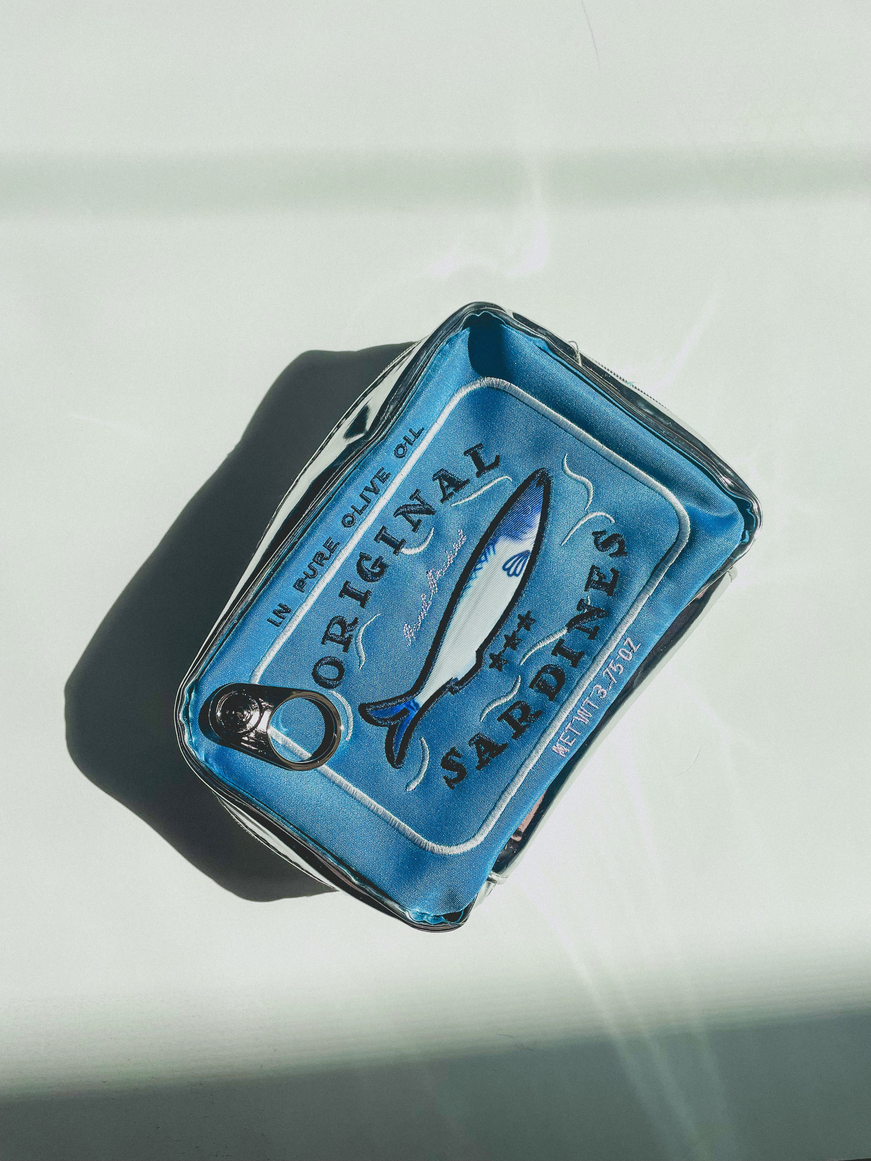 Sardine Tin Zip Bag