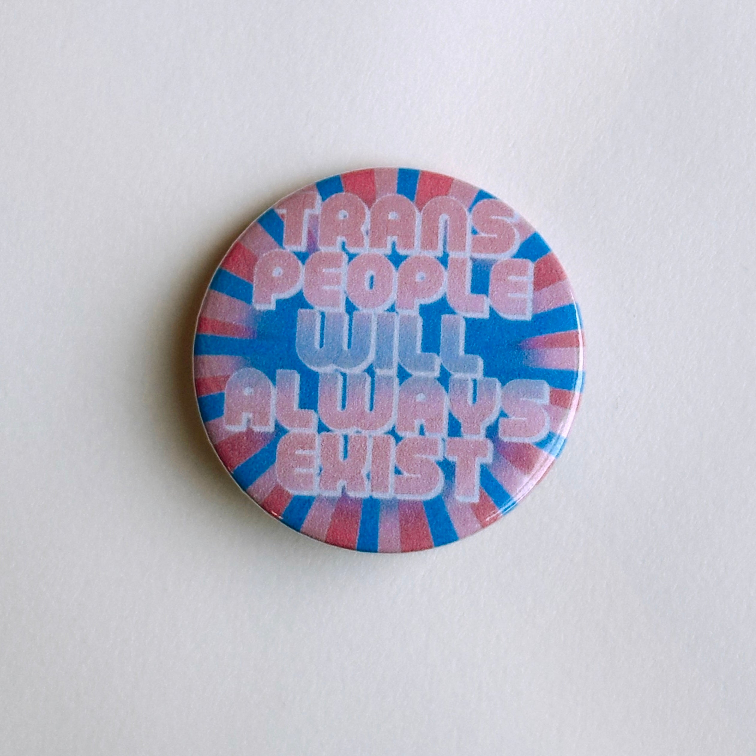 Trans Rights Are Human Rights Button