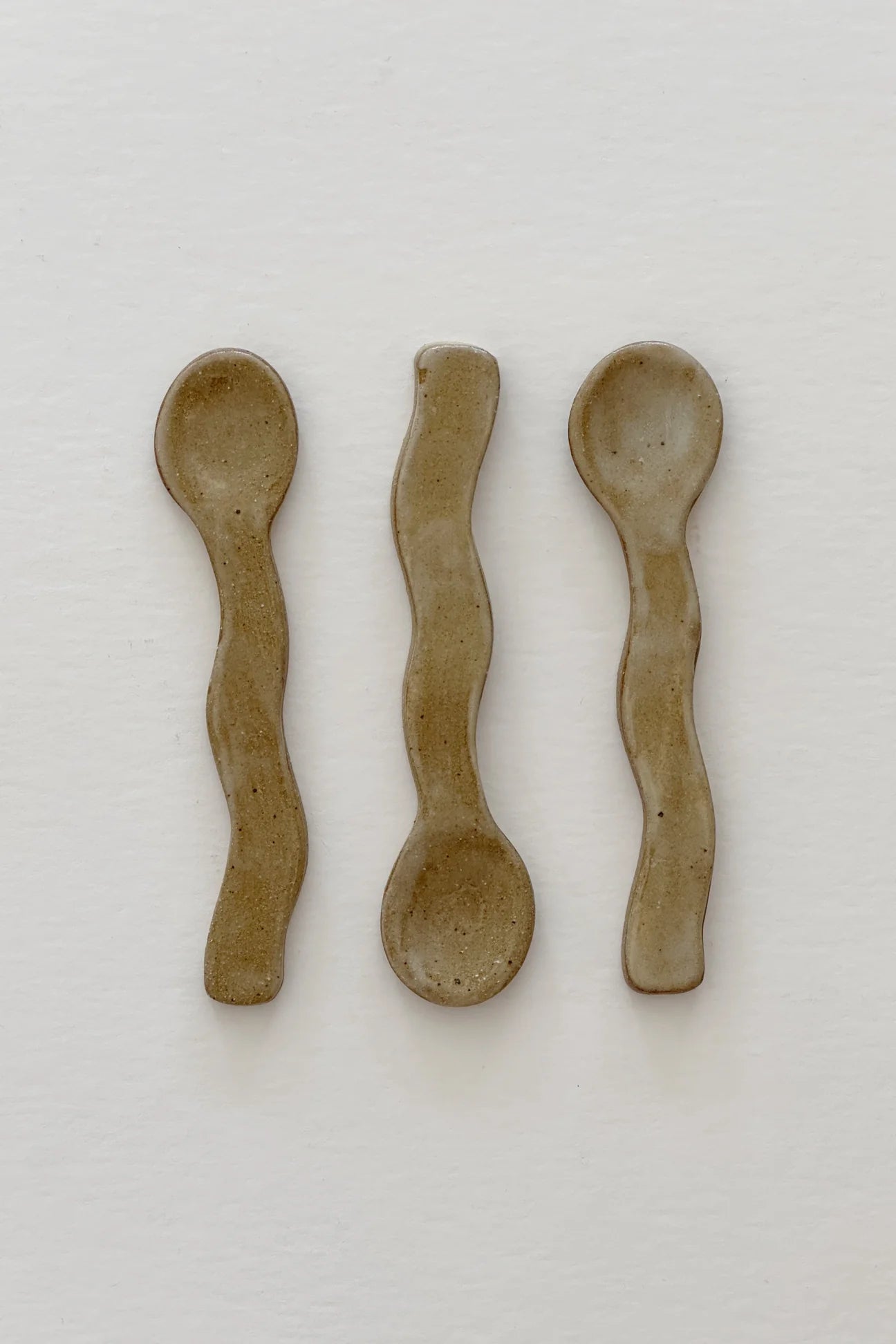 Ceramic Teaspoons - Oat