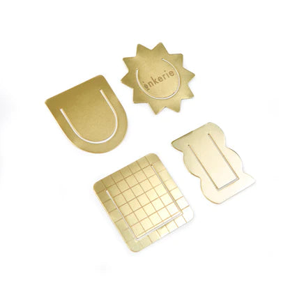 Brass Paper Clip Set