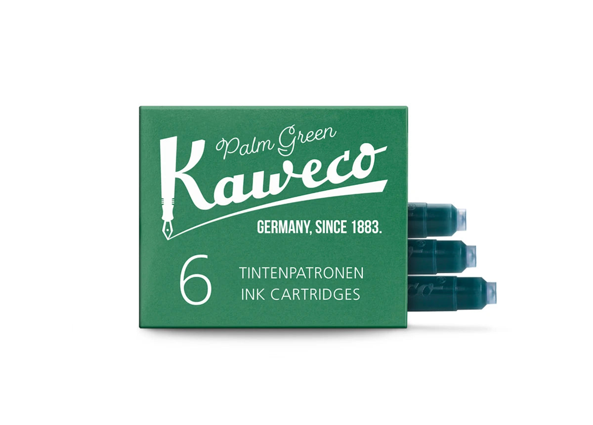 Kaweco ink cartridges, Palm Green