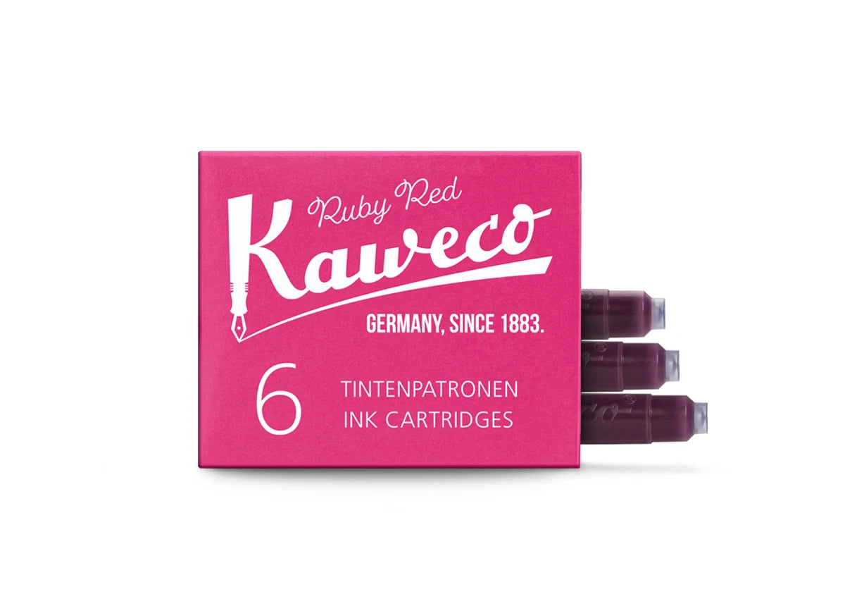 Kaweco ink cartridges, Ruby Red