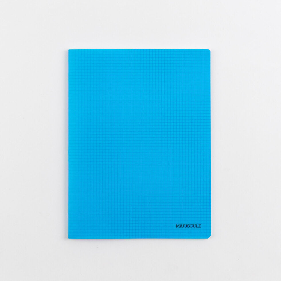 Grid Ruled Cahier / 9.5x12.5'' / Blue