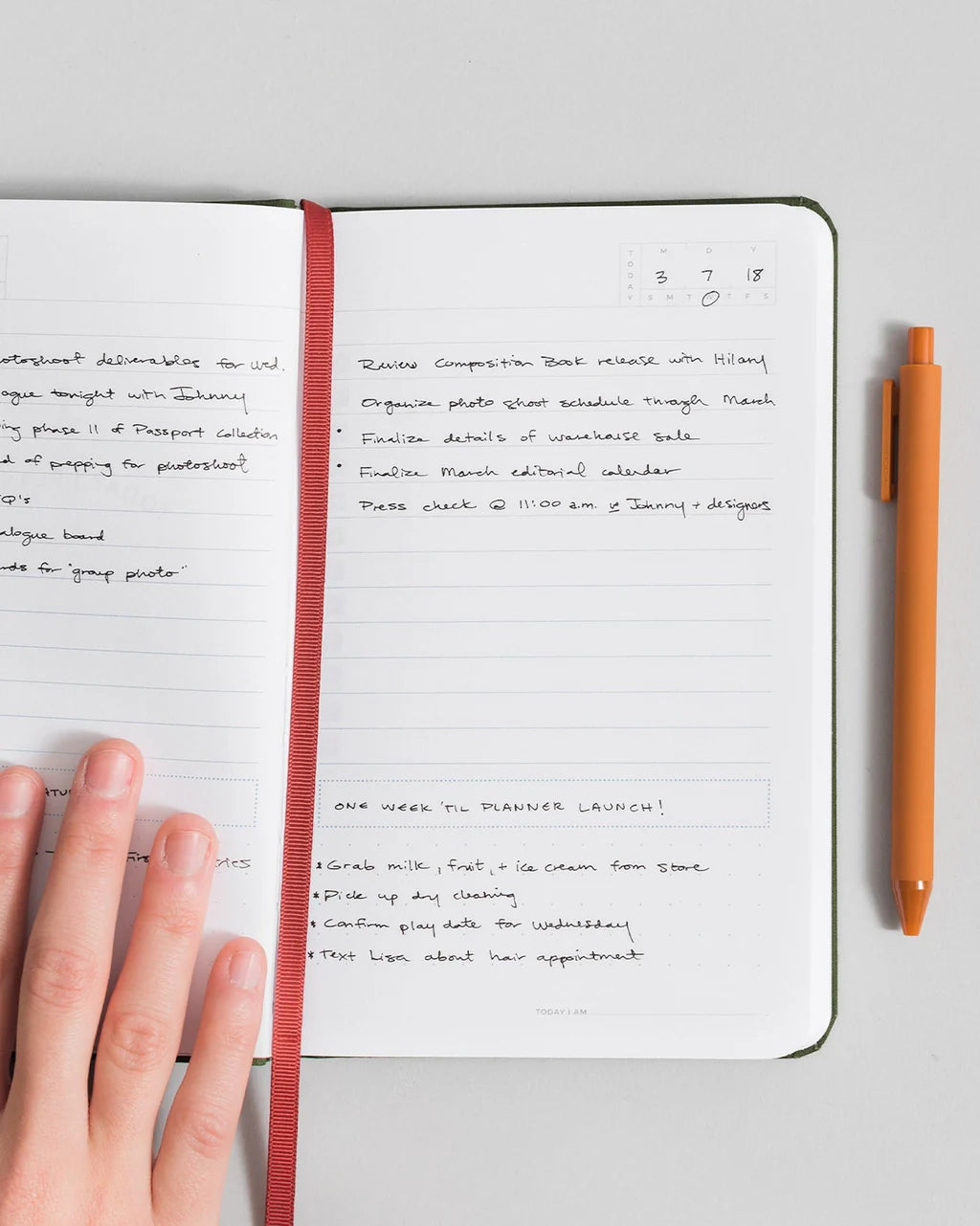 Today Planner / Plum