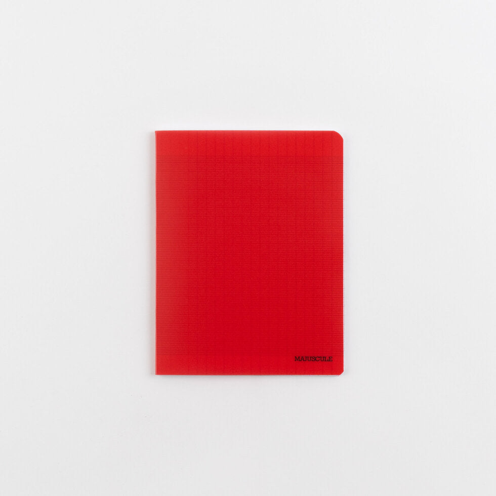 French Ruled Cahier / 7x9'' / Red