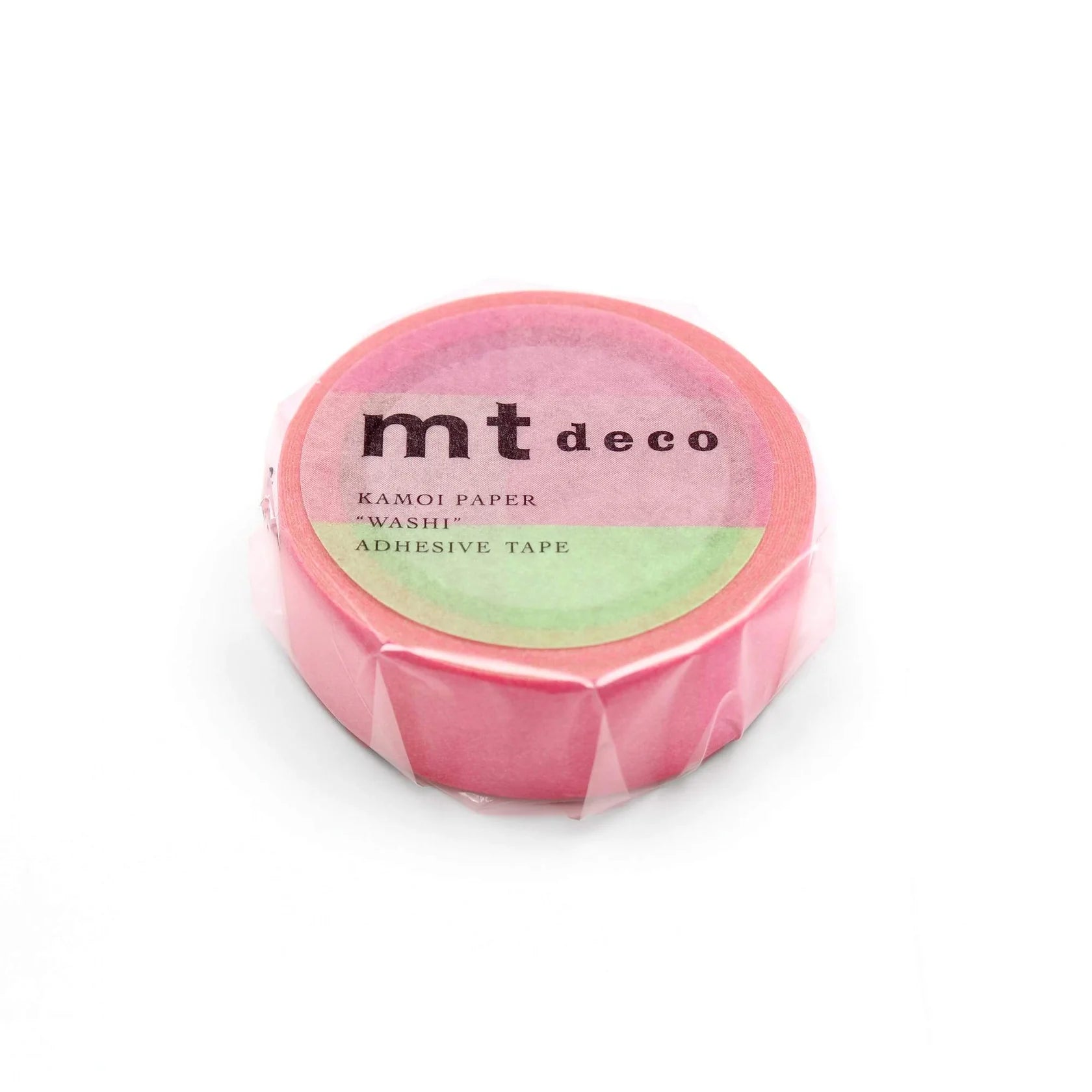 mt deco Washi Tape - matte pink – Yoseka Stationery
