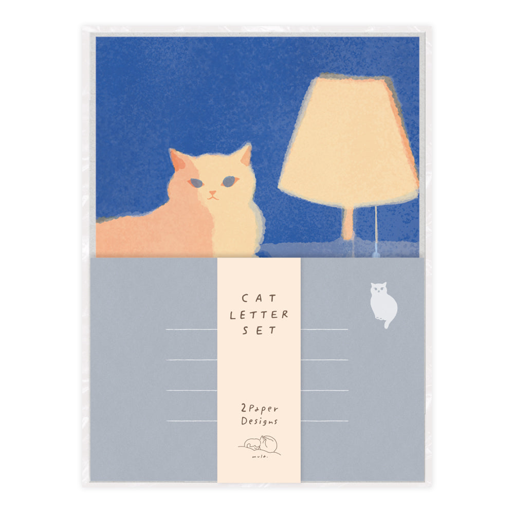 RYU-RYU x mula / Letter Set / See You Tomorrow Cat