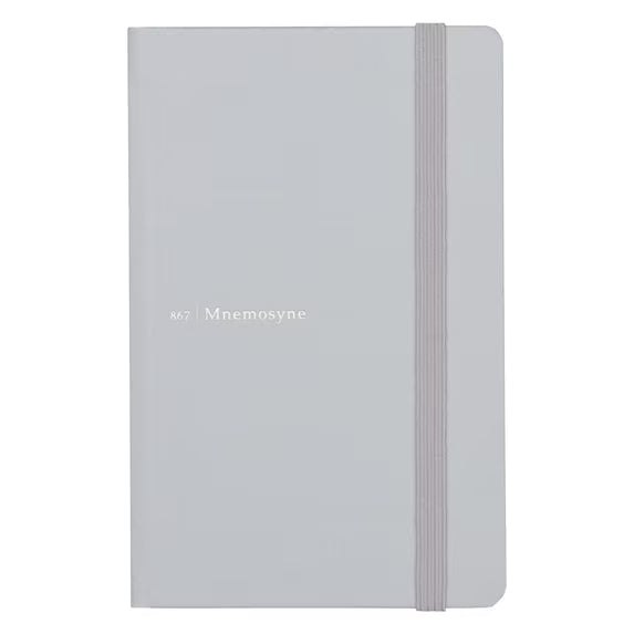 Mnemosyne A6 Hardcover Notebook / Lined / Grey