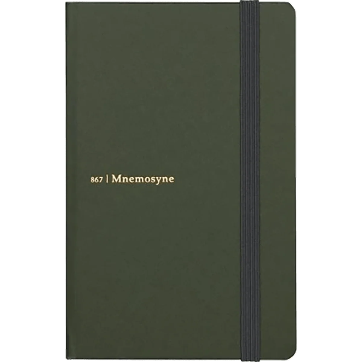 Mnemosyne A6 Hardcover Notebook / Lined / Deep Green