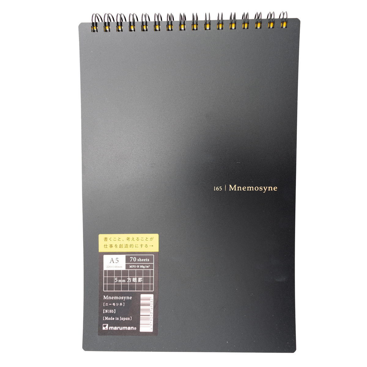 Mnemosyne A5 Tablet Notepad - Grid