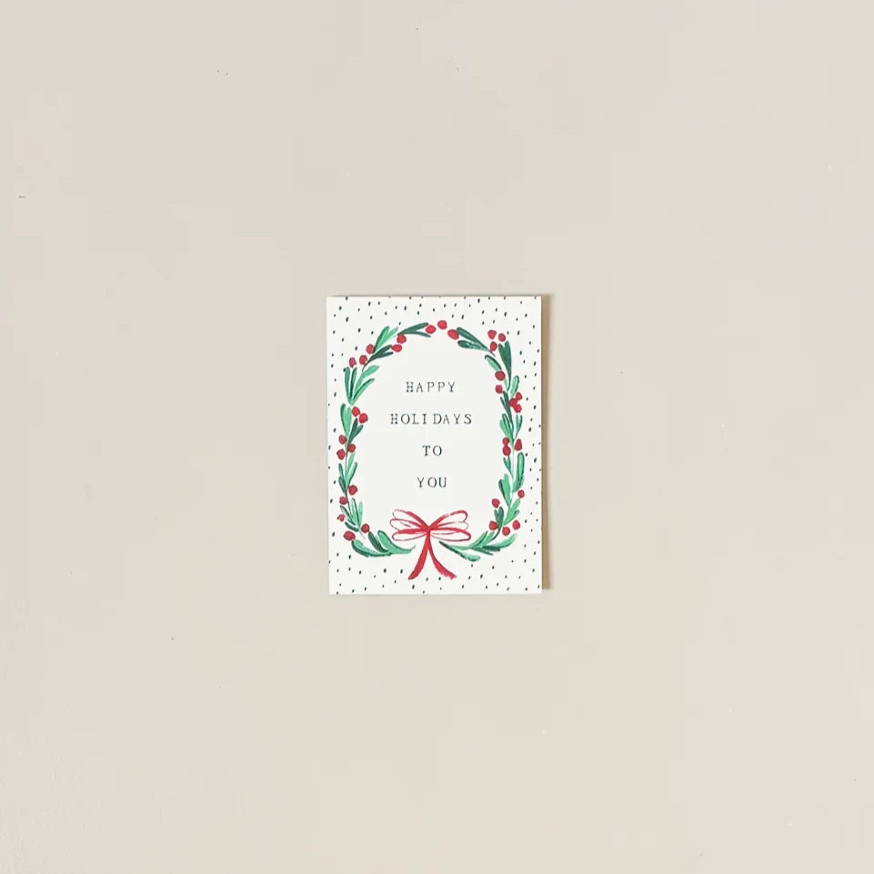 Happy Holidays to You - Petite Card