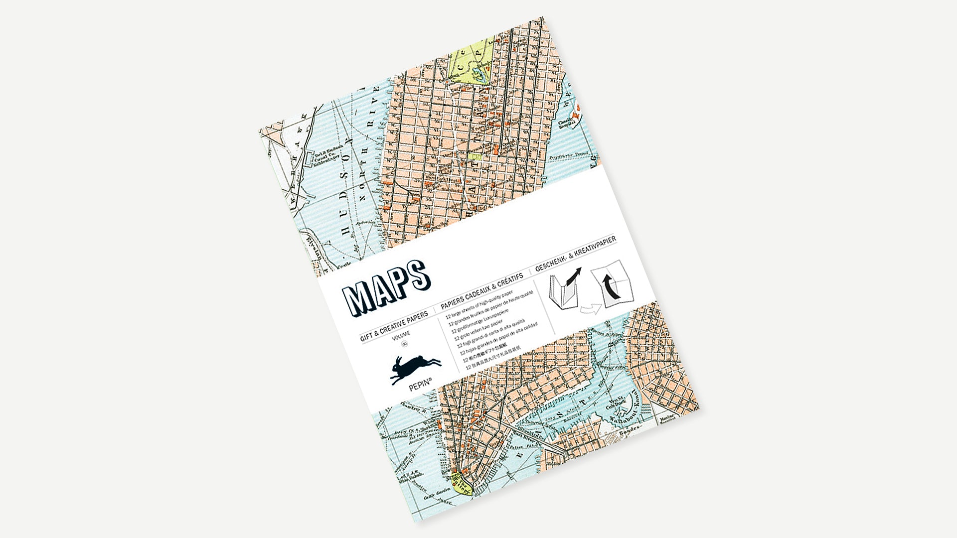 Gift Wrap and Creative Paper Book / Maps