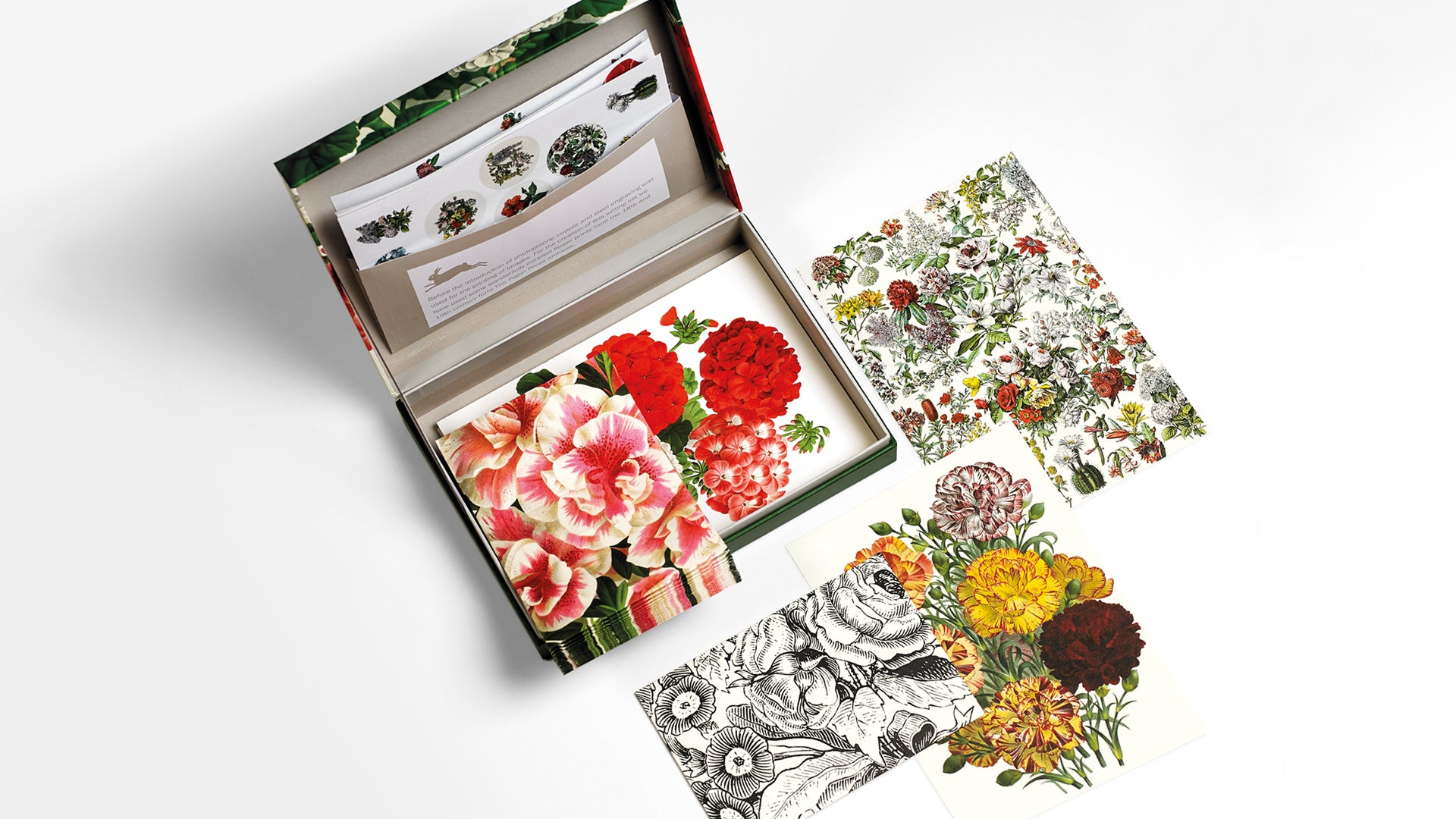 Letter Writing Set / Flower Prints