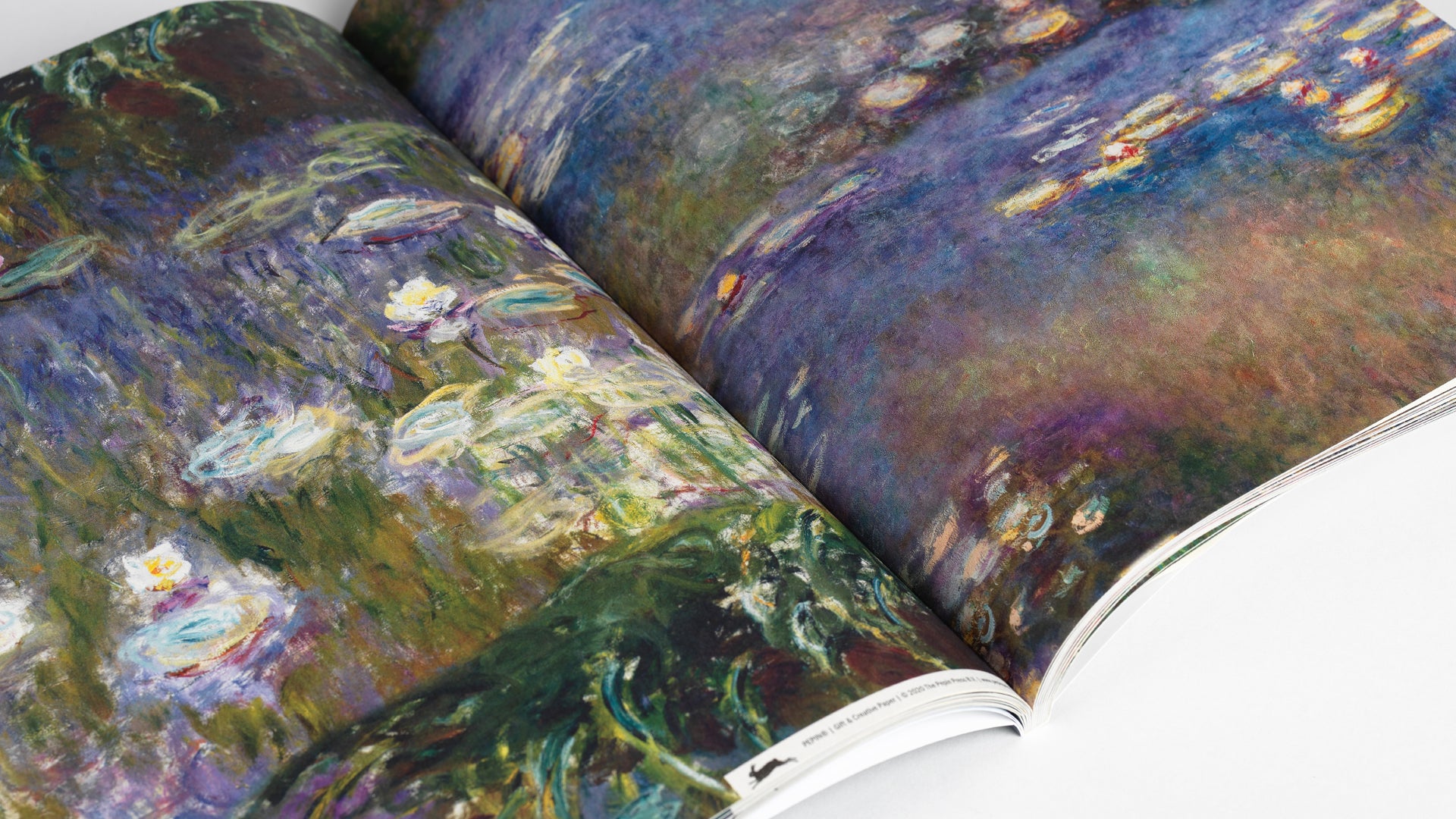 Gift Wrap and Creative Paper Book / Claude Monet