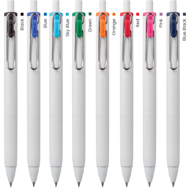 Uniball One Gel Pen / 0.38mm / 8 Pack