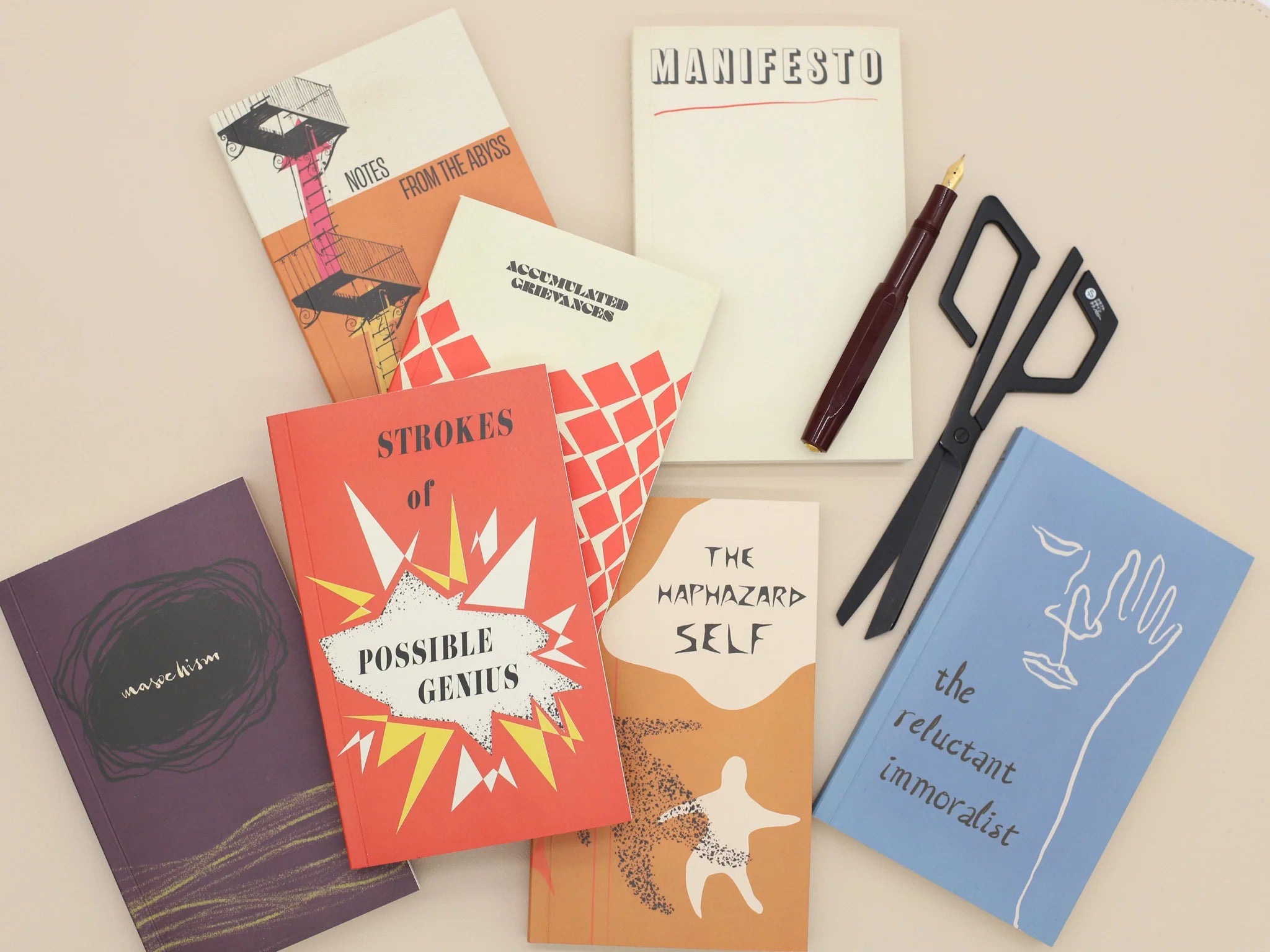 Paperback Writers Notebook Series / The Haphazard Self
