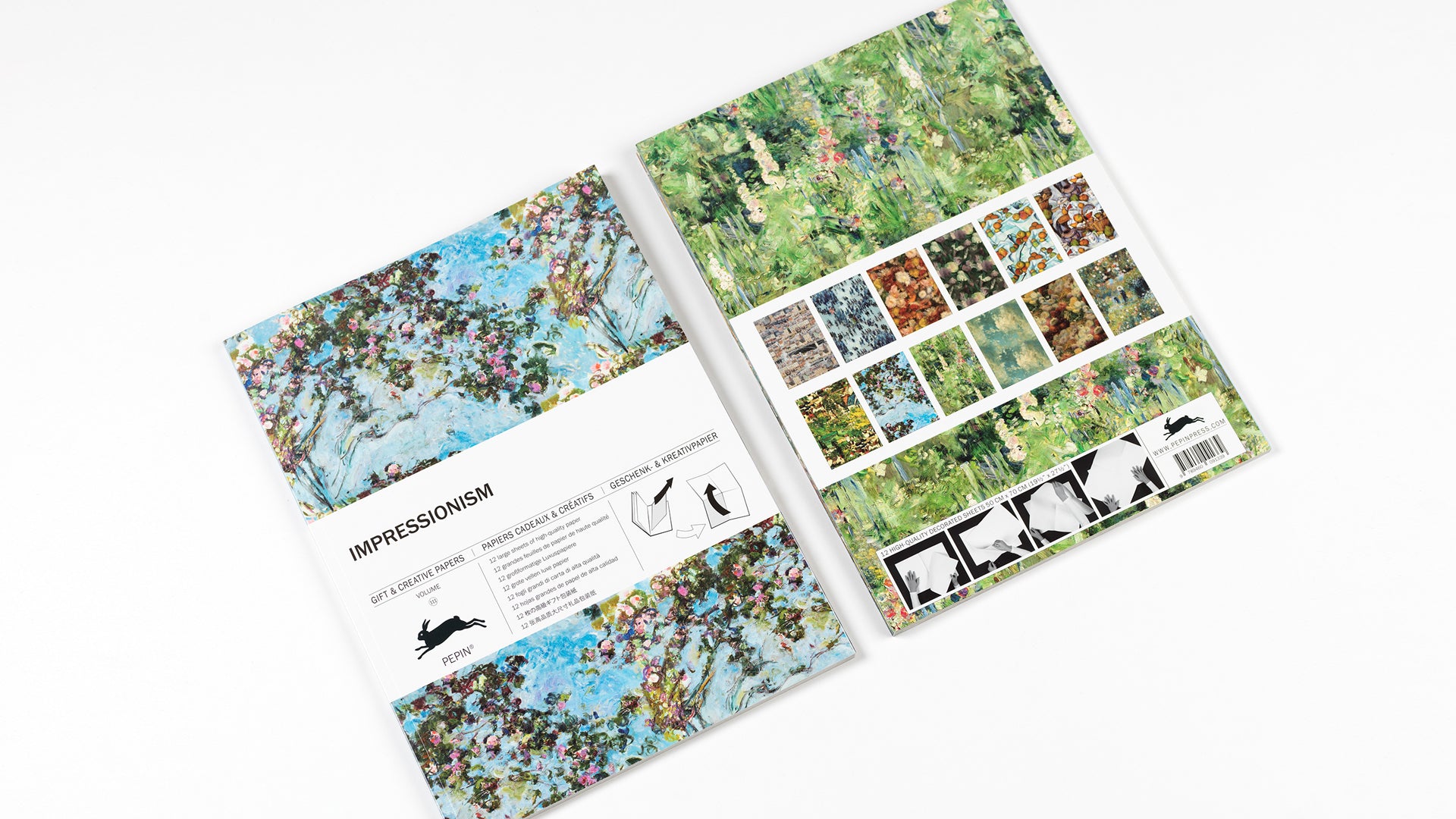 Gift Wrap and Creative Paper Book / Impressionism