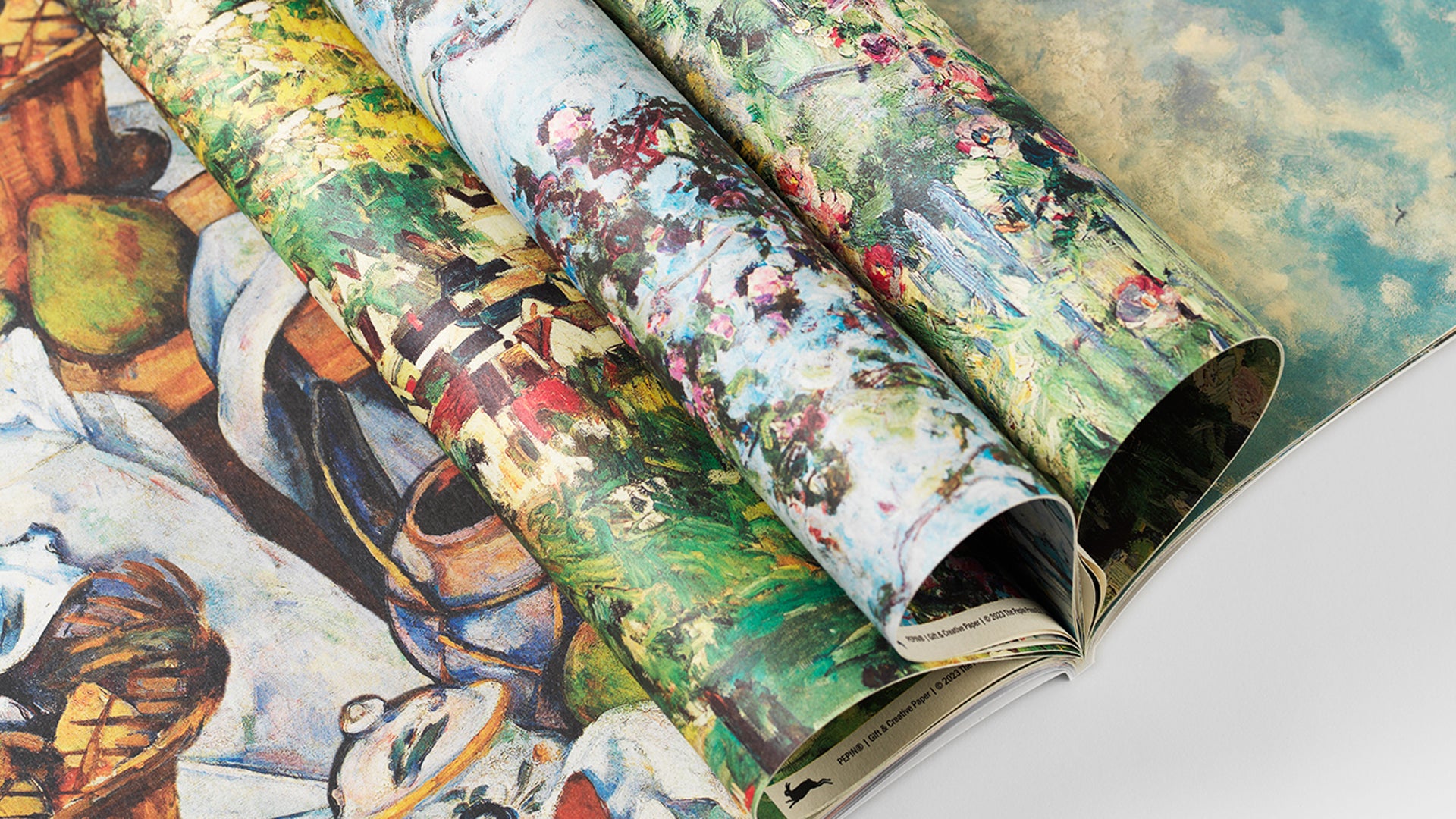 Gift Wrap and Creative Paper Book / Impressionism