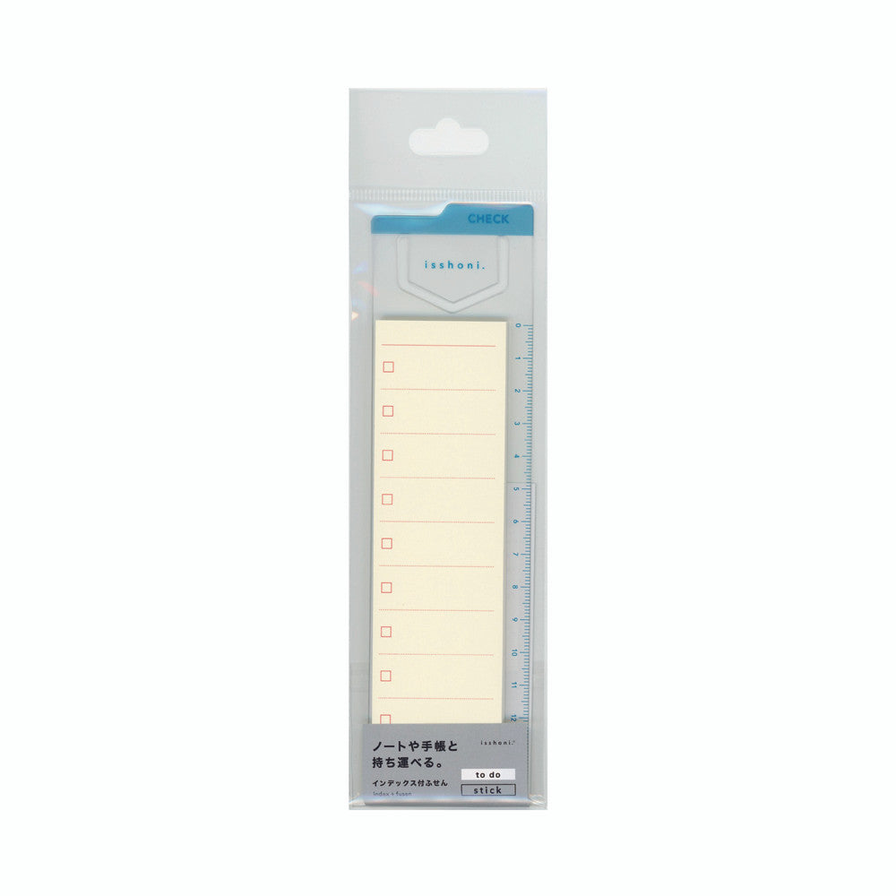 Daigo Isshoni Index Sticky Notes / To-do Blue