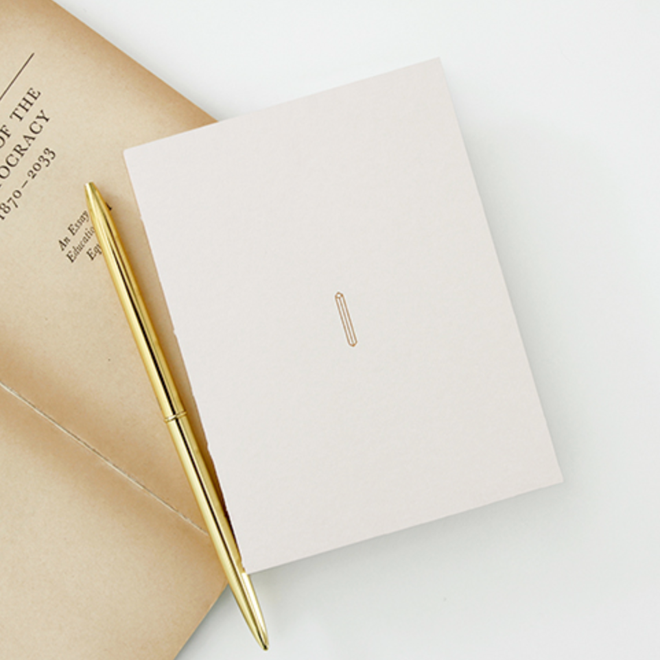 Two Way Notebook / Cream