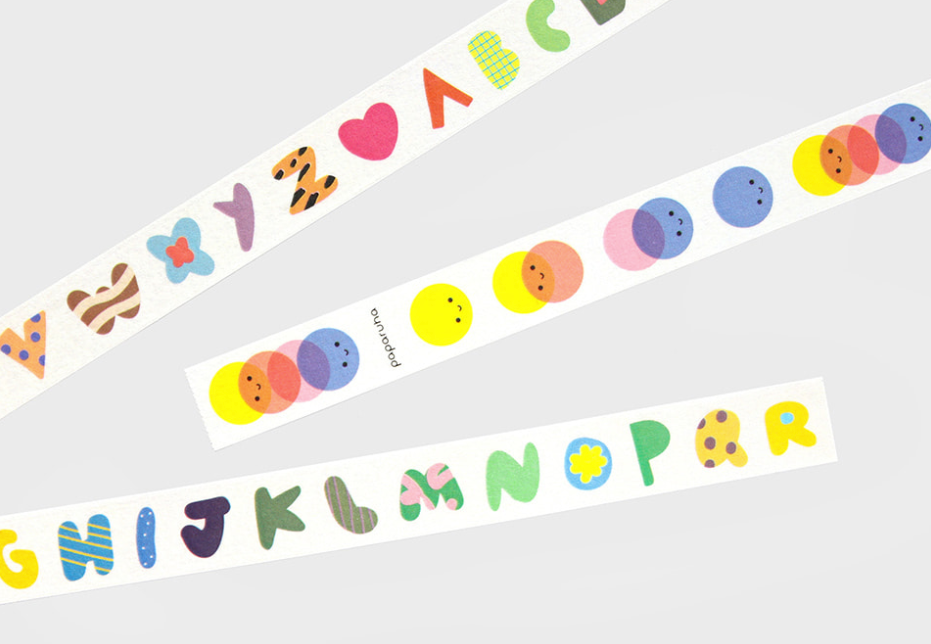 Alphabet Washi Tape