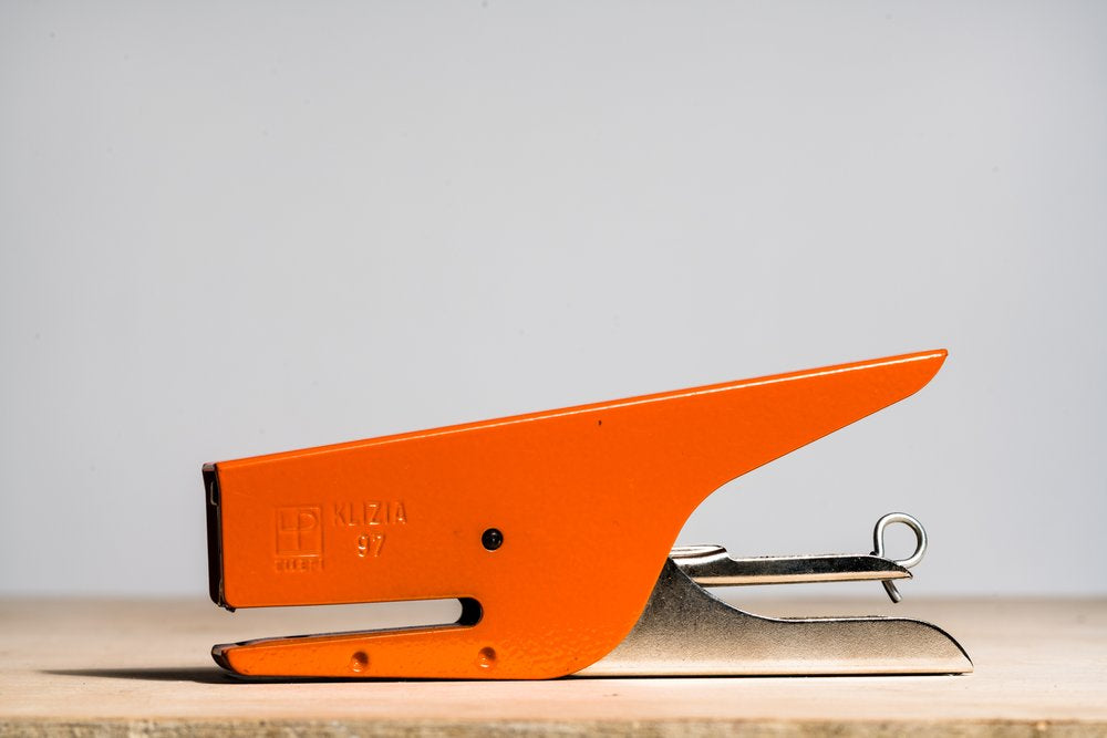 Ellepi Klizia 97 Metal Stapler / Orange