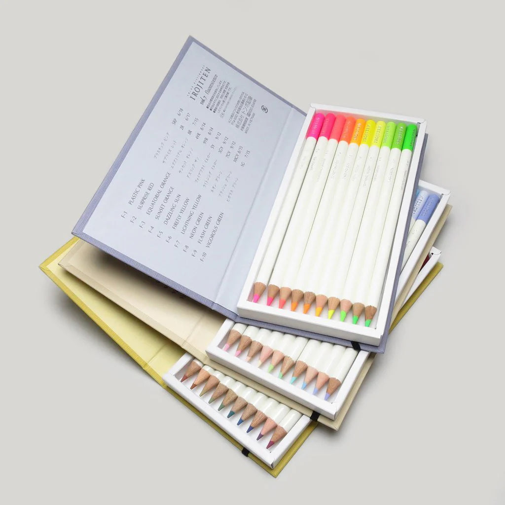 Tombow Irojiten Colored Pencil Dictionary Set / Seascape