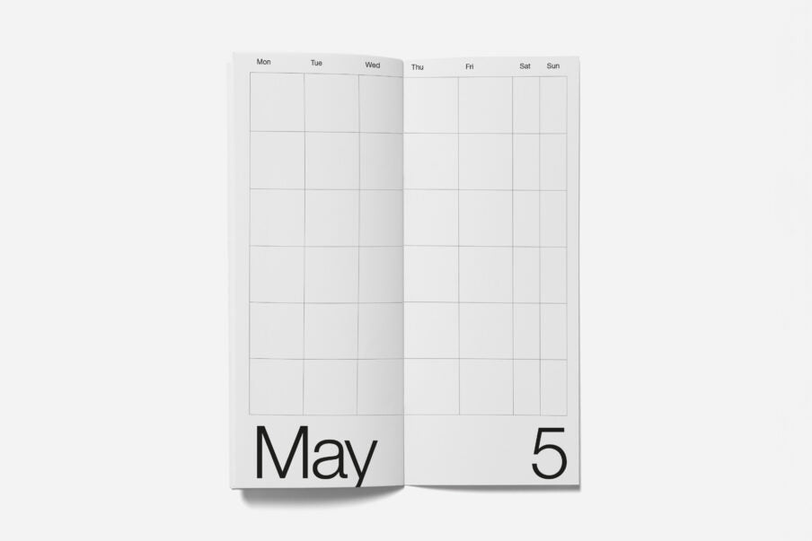 Marjolein Delhaas Year Plan / Brown