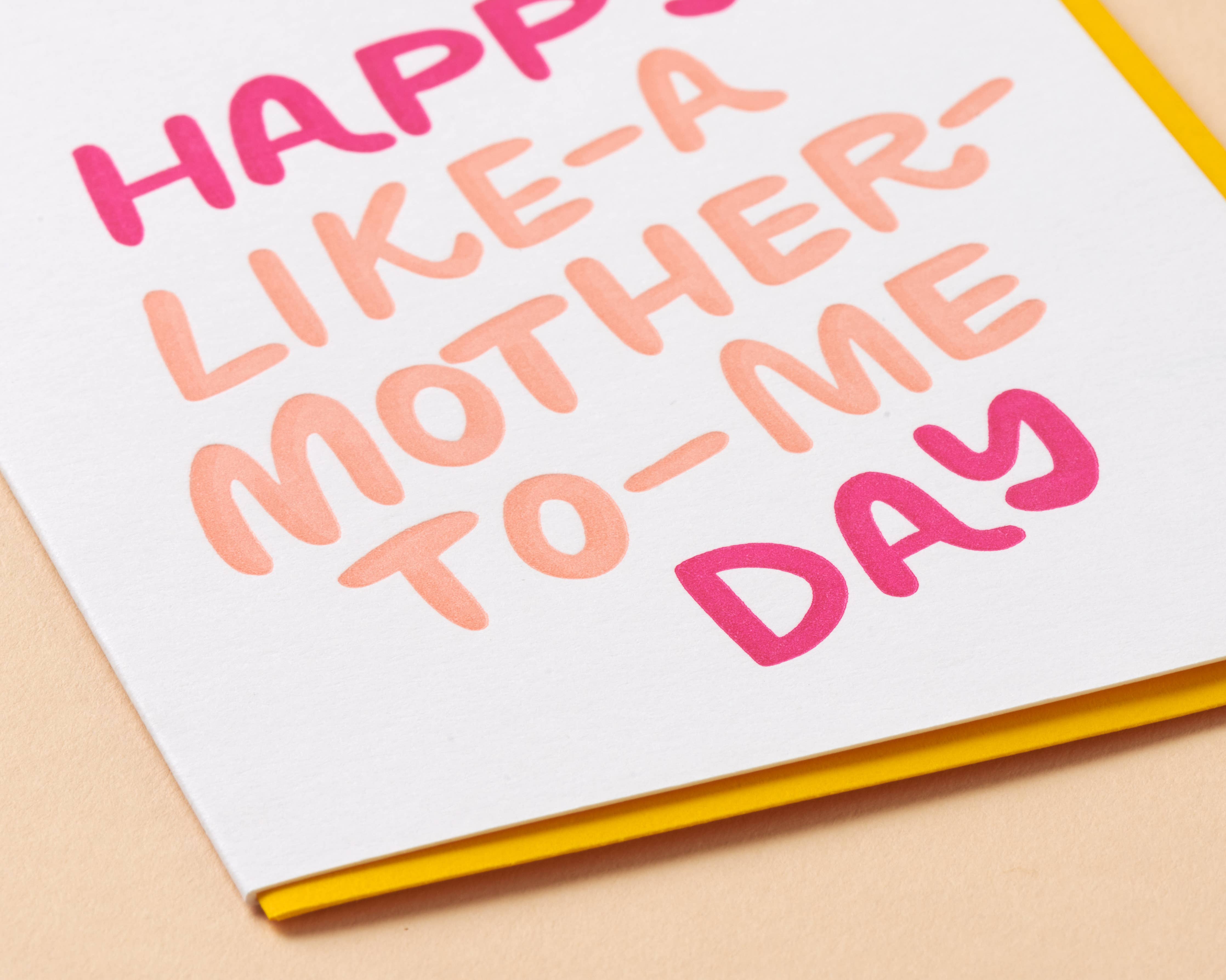 Like A Mother To Me Card