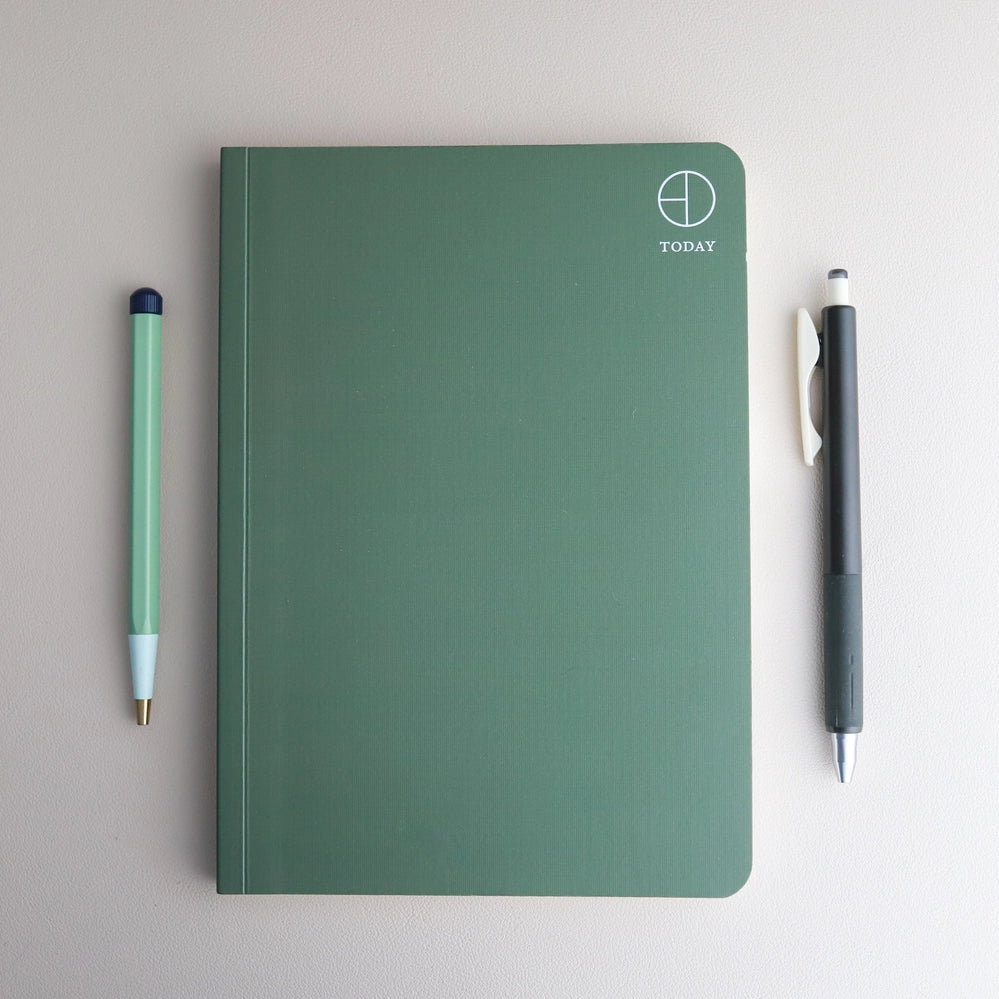 Original Softcover Today Planner / B6 / Verdant Green