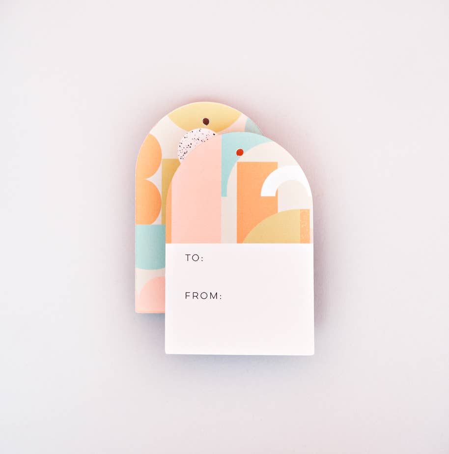 Pastel Letter Set