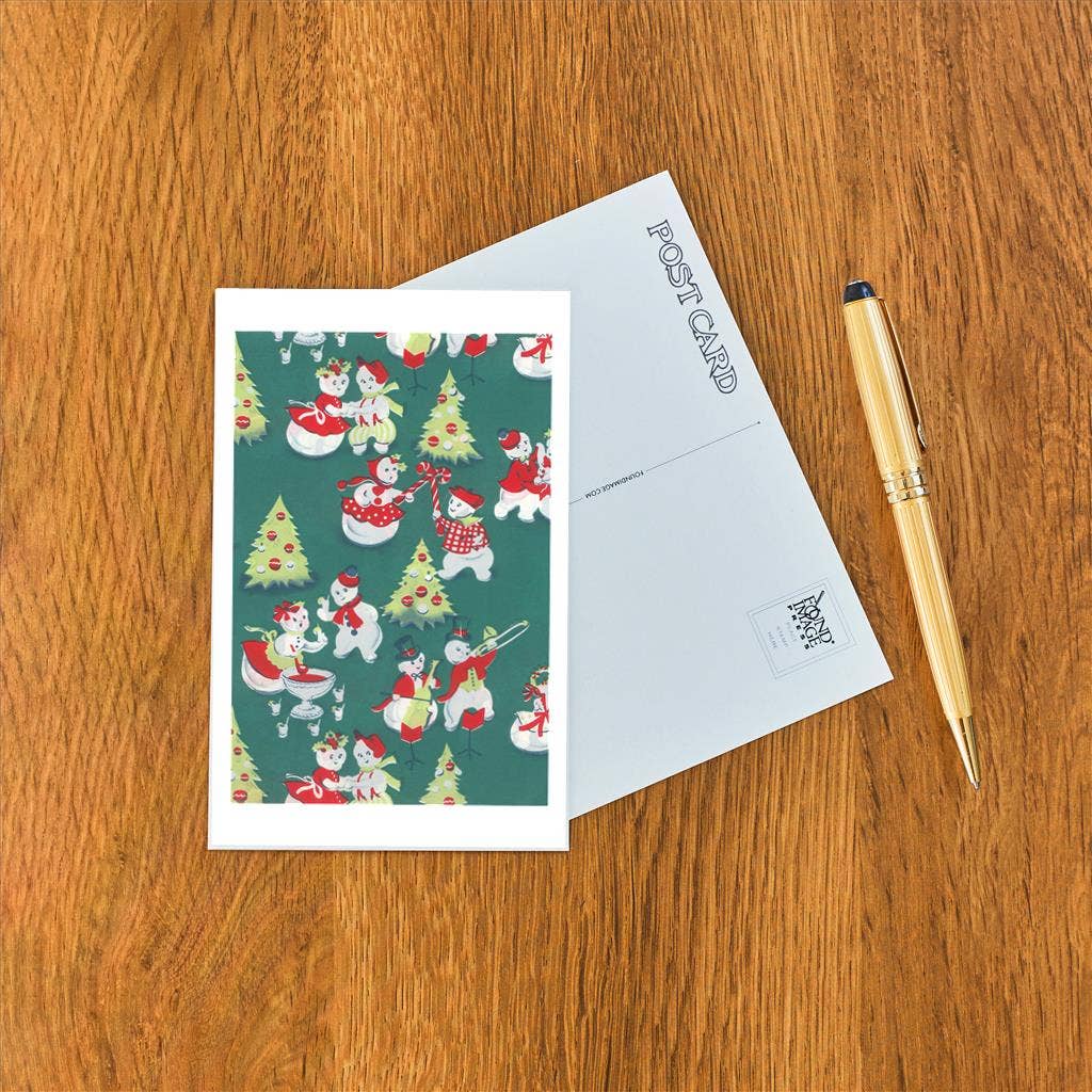 Wrapping Paper Postcard