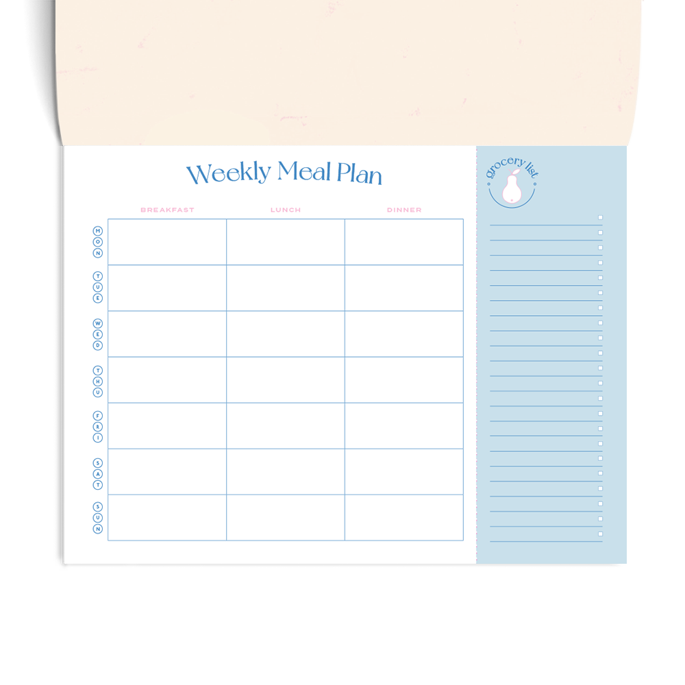 Weekly Meal Planner & Grocery List / On the Menu