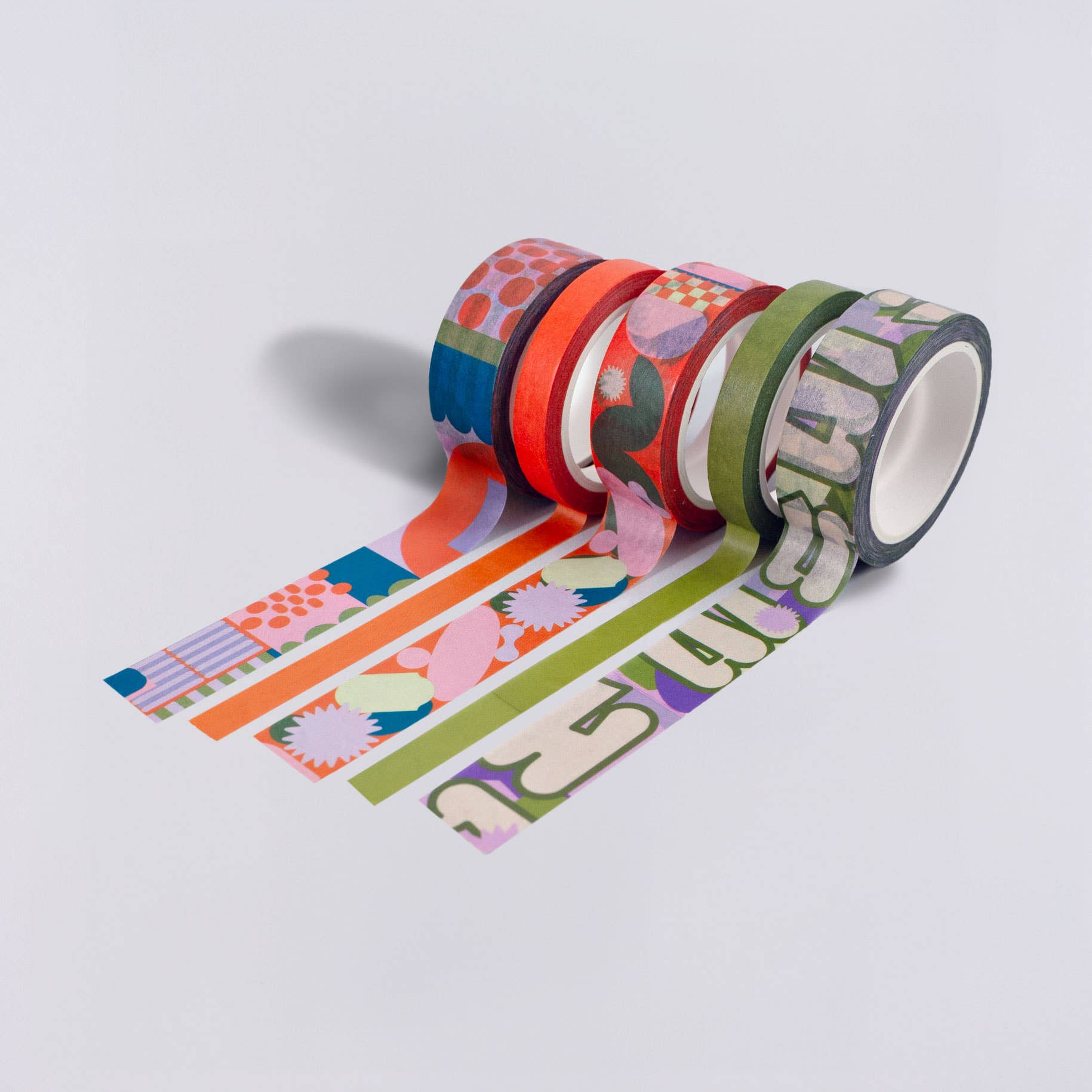 Ginger Mix Washi Tape Set