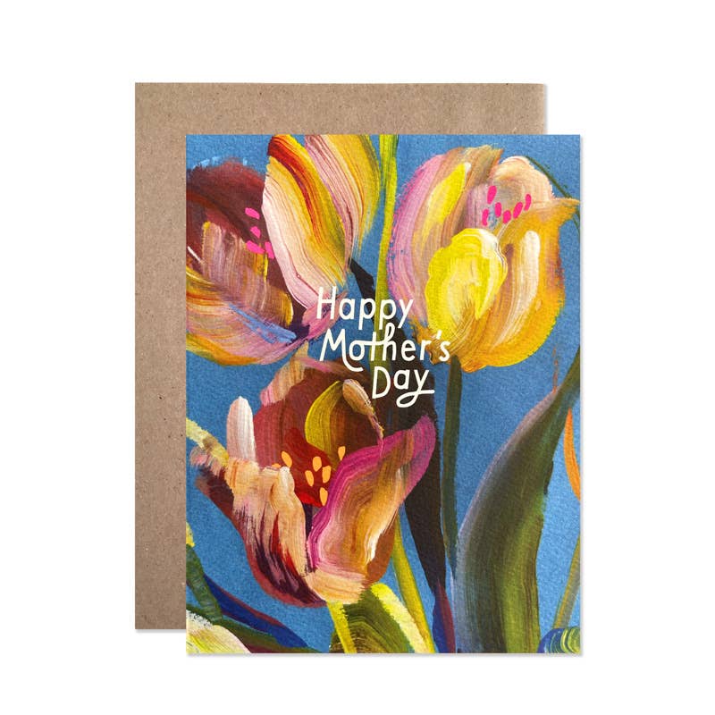 Moms Tulips by Helen Dealtry