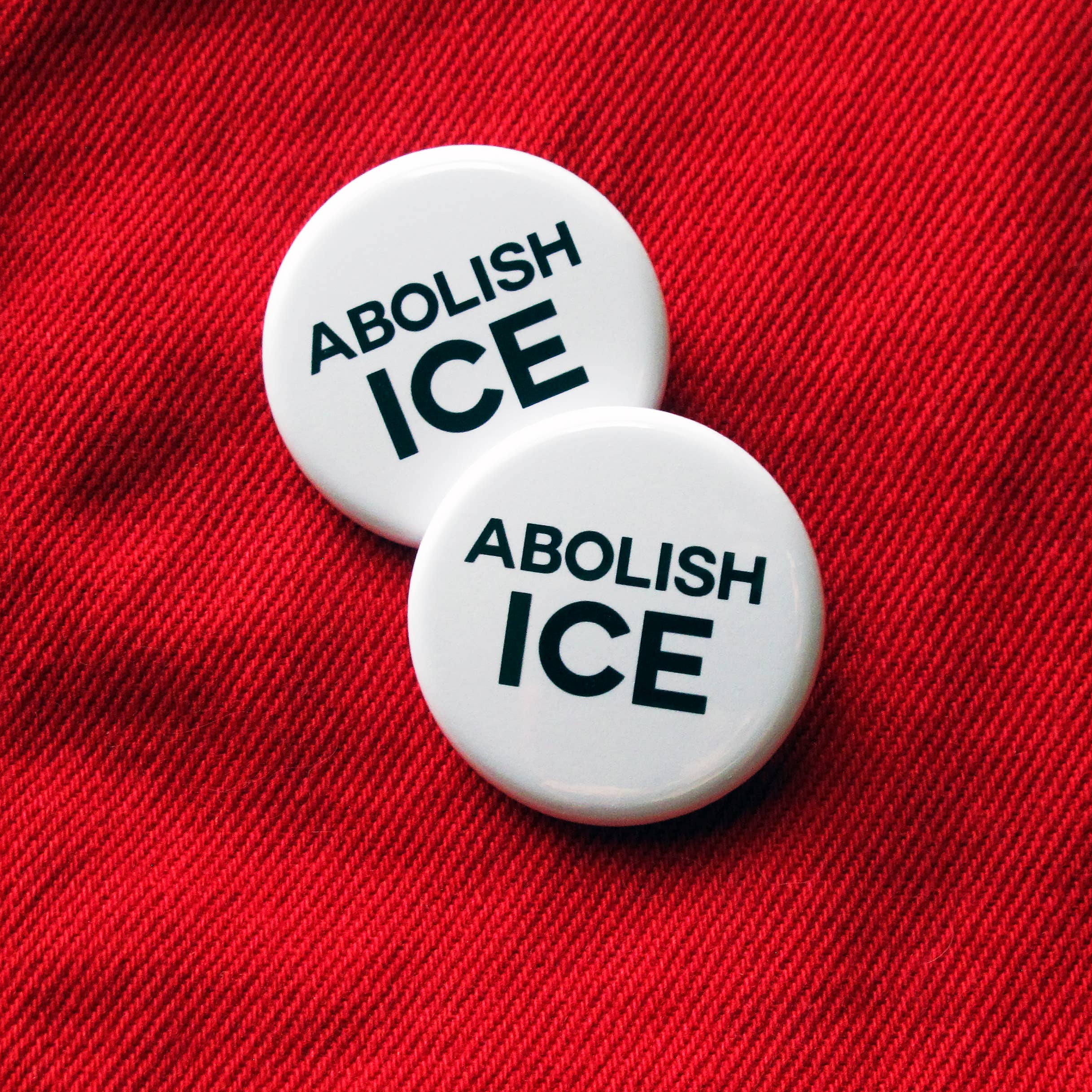 Abolish ICE Pinback Button