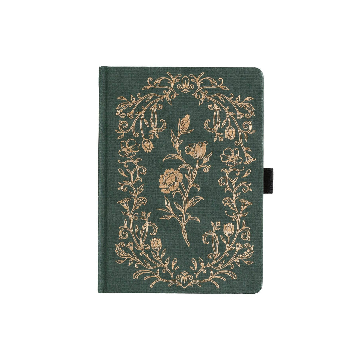 Antique Floral Notebook / Dot Grid / B6