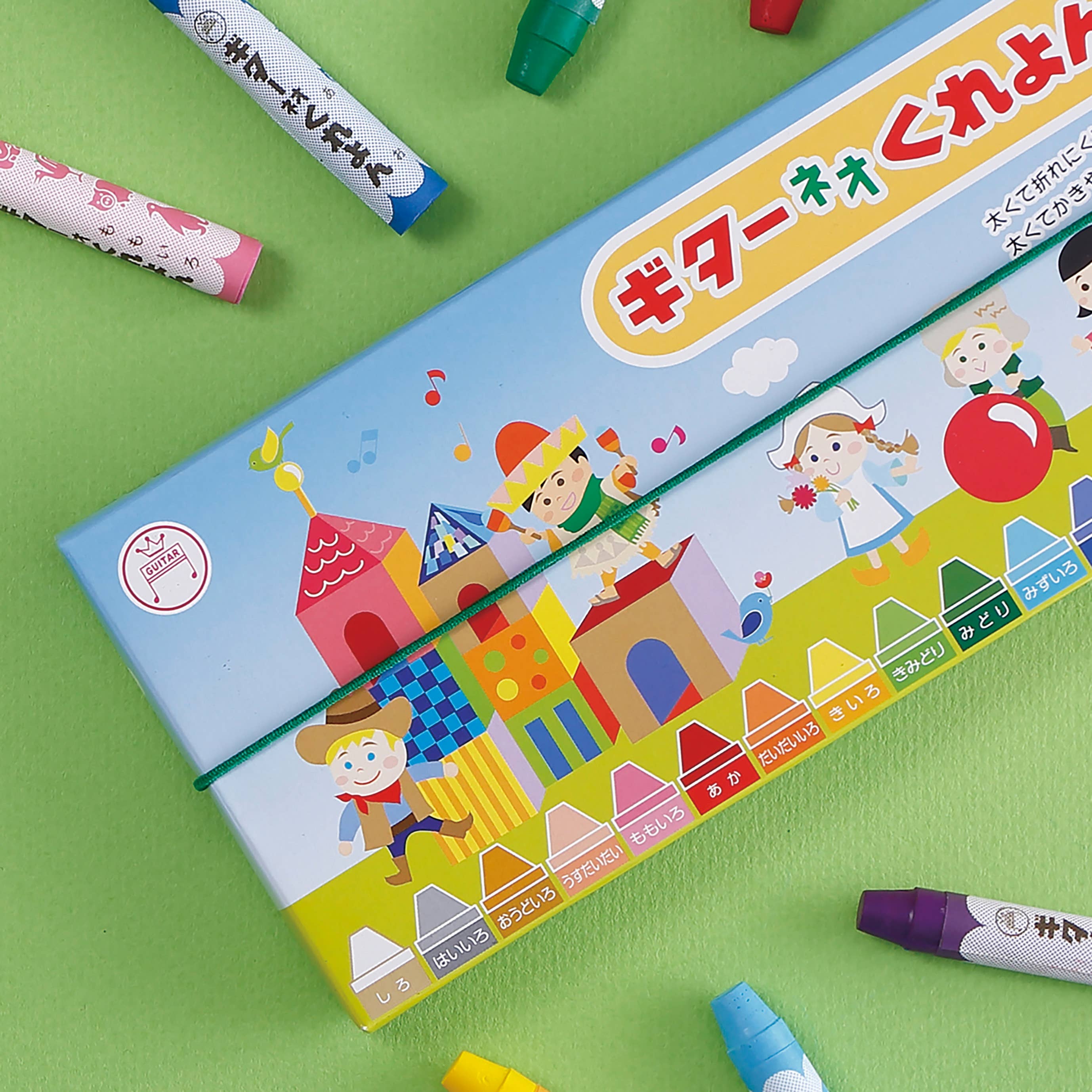 Crayon 16 colors set for Kids  (Pen-shaped Nibs)