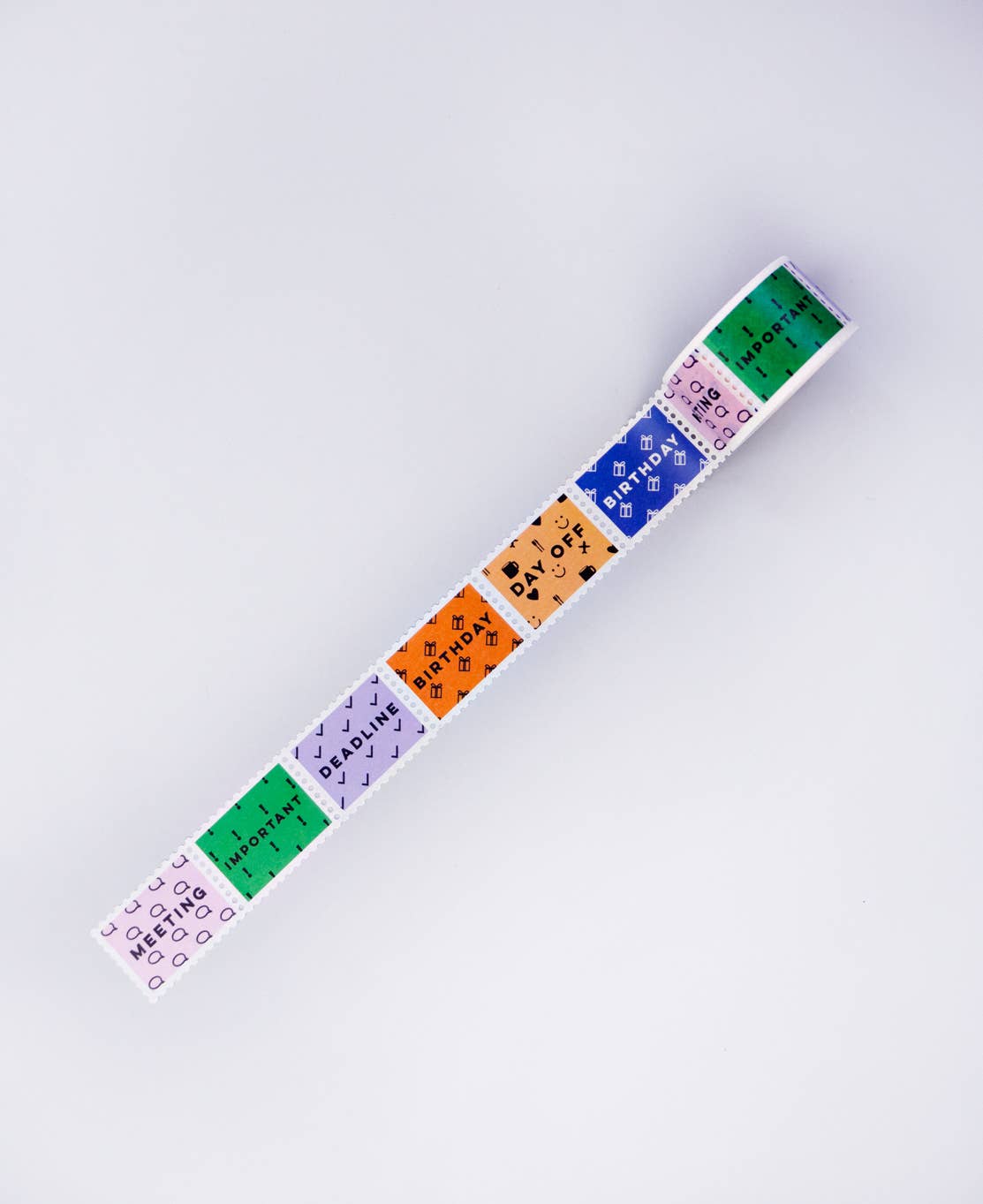 Work Mix Stamp Washi Tape