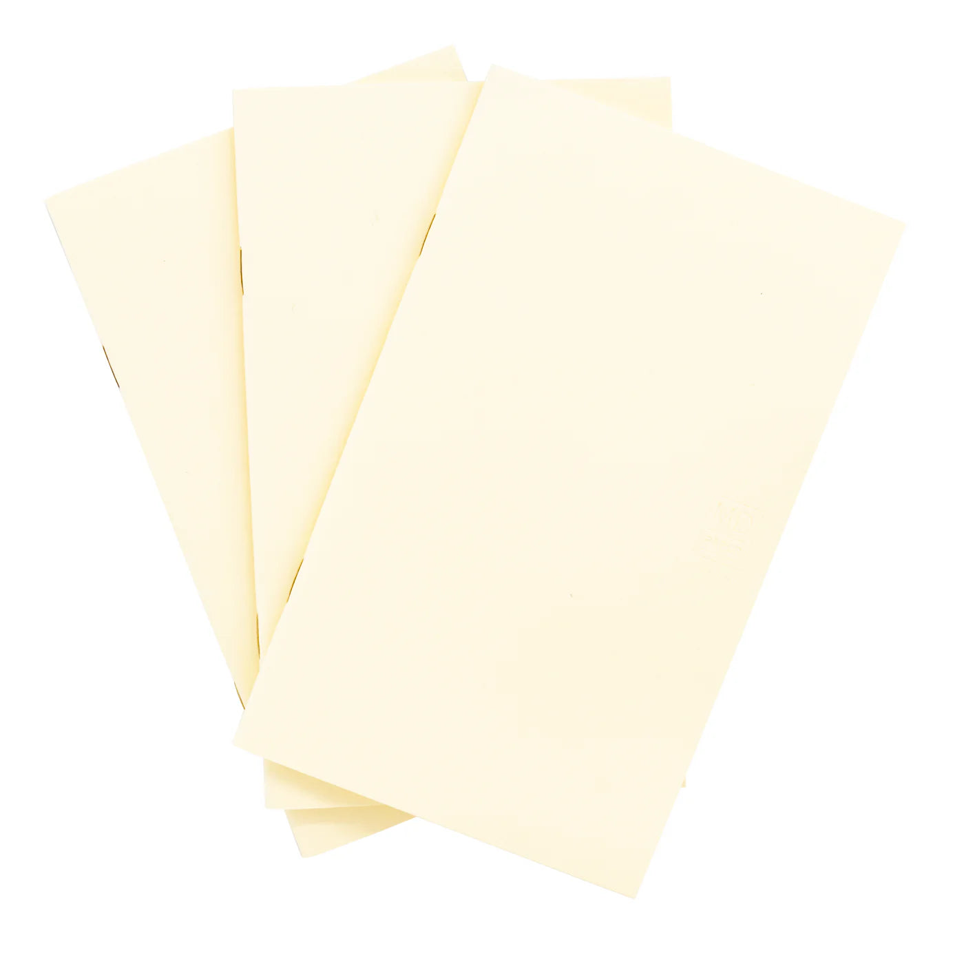 MD Notebook / B6 slim light / blank / 3 pack
