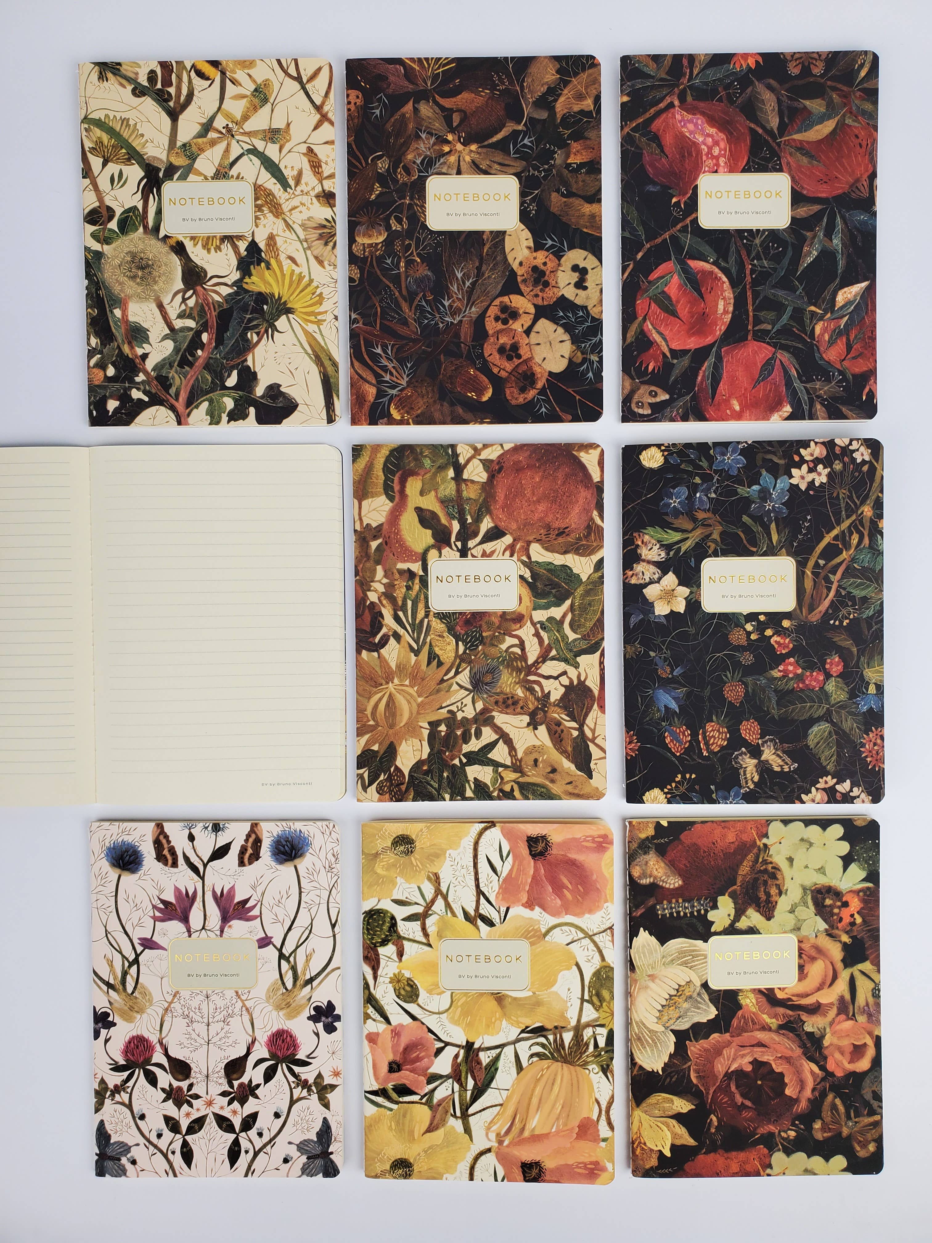 Night Flowers Notebook