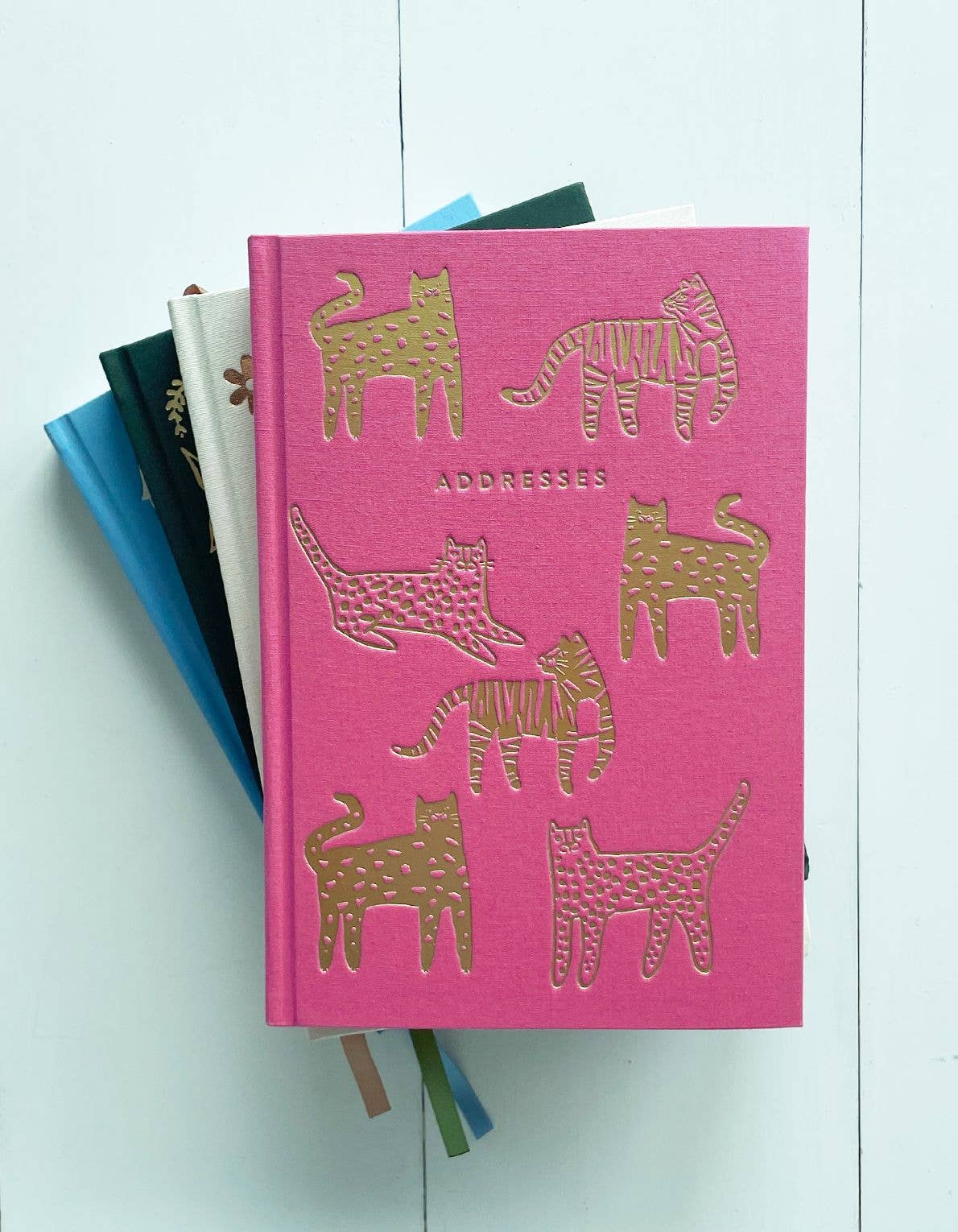 Pink Wild Cats Address Book