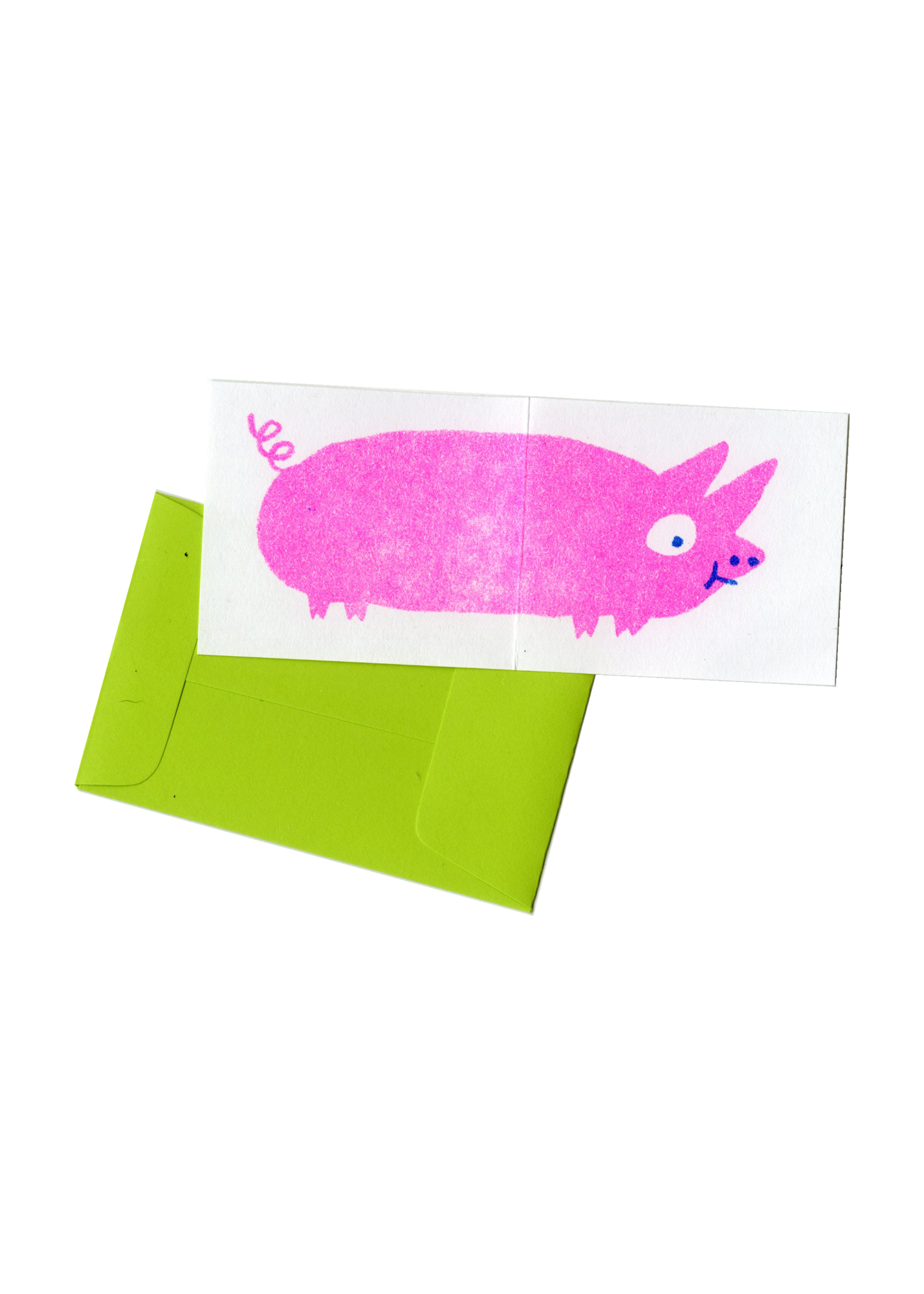 Pig mini card