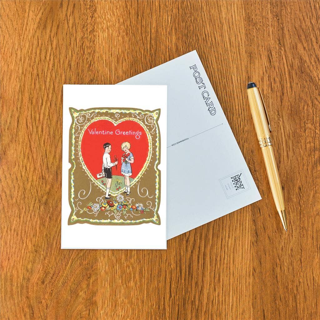 Valentine Greetings Postcard