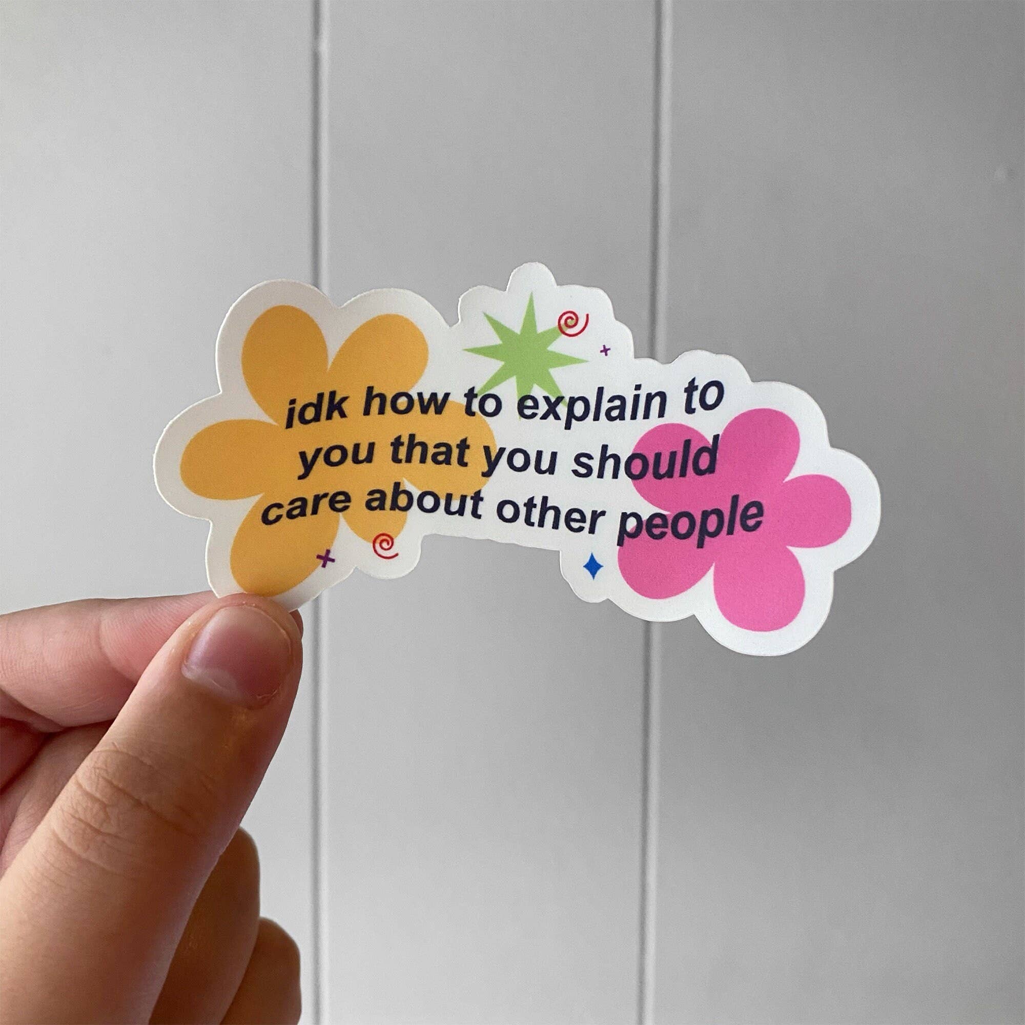 You should care about other people sticker