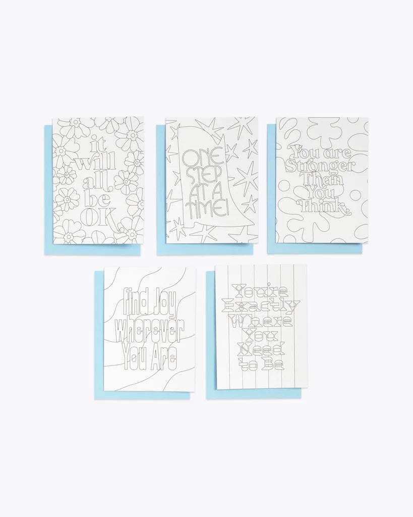 Color Me Notecard Set