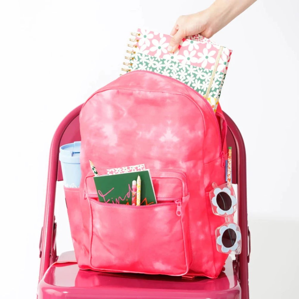 Hot Pink Tie Dye Backpack